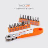 TRADE LOT 50 X NEW PACKAGED TACKLIFE HRSB1A Ratchet Wrench Set Ratchet Wheel with 36 Teeth