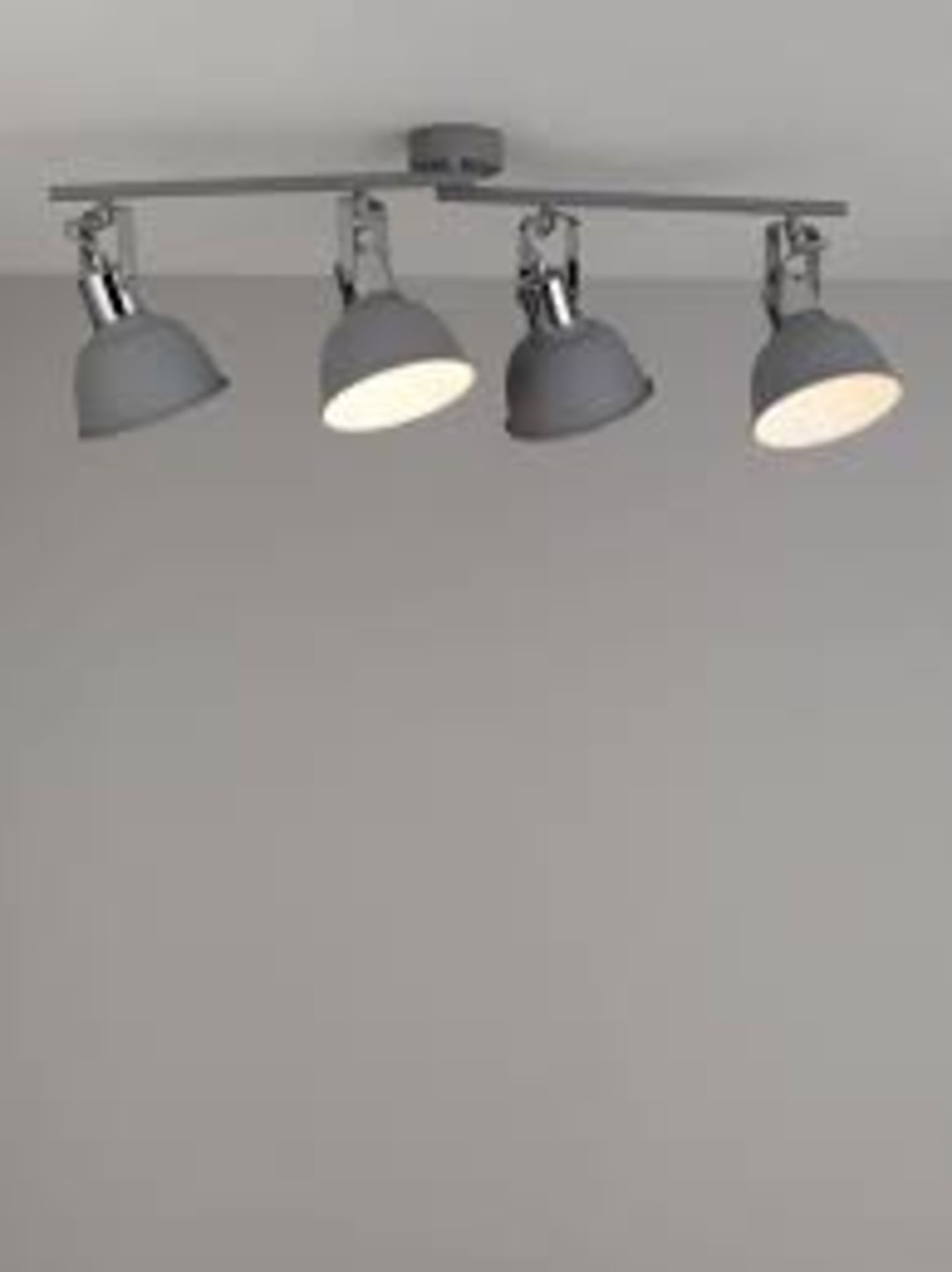 John Lewis Avenger LED 4 Spotlight Ceiling Bar Light - PCK