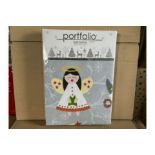 PALLET TO CONTAIN 20 X BRAND NEW PORTFOLIO HOME CHOIR OF ANGELS SINGLE DUVET SETS RRP £50 EACH APW