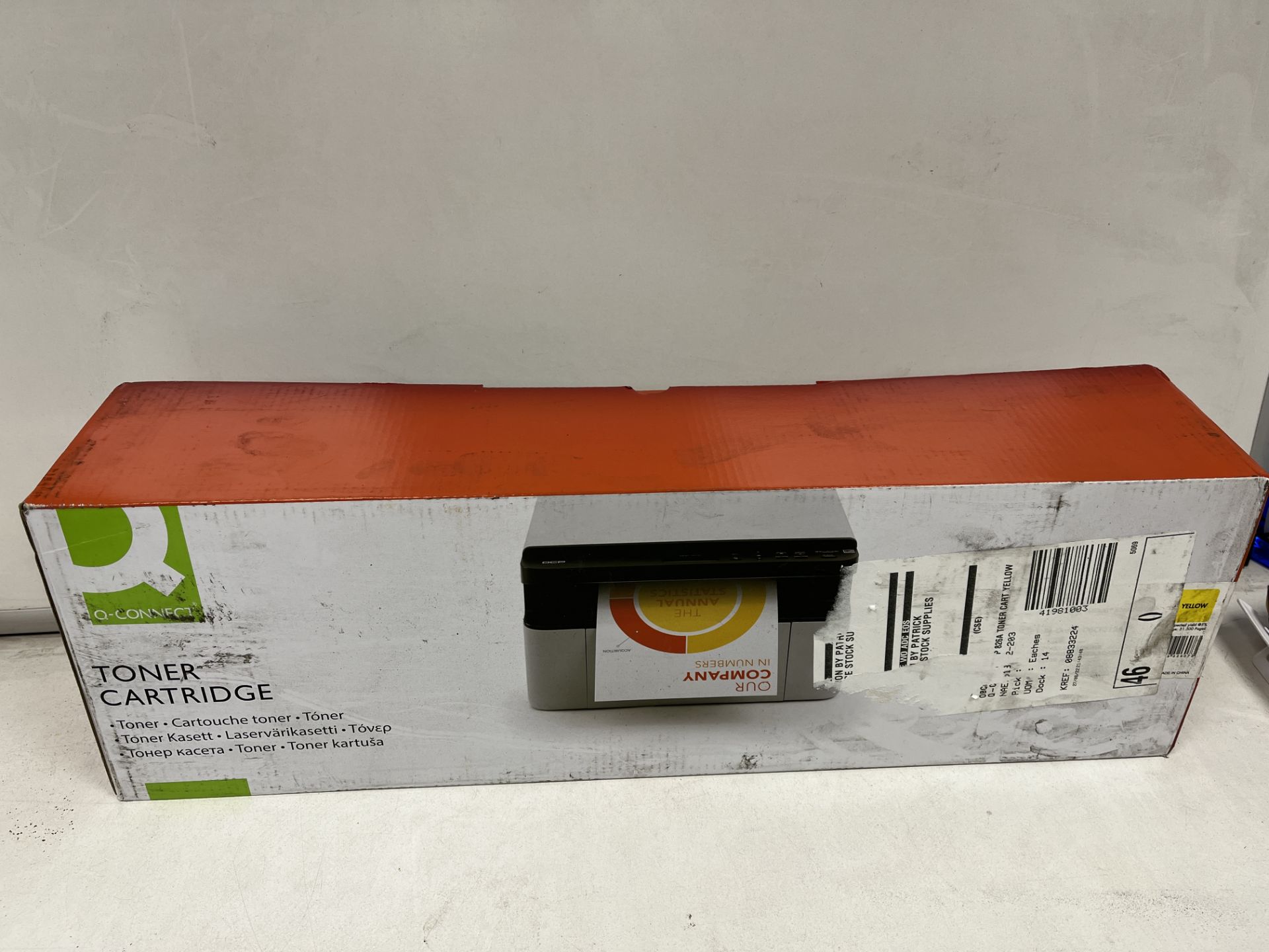 10 X BRAND NEW Q CONNECT HP 826A YELLOW TONER CARTRIDGES RRP £60 EACH PCK