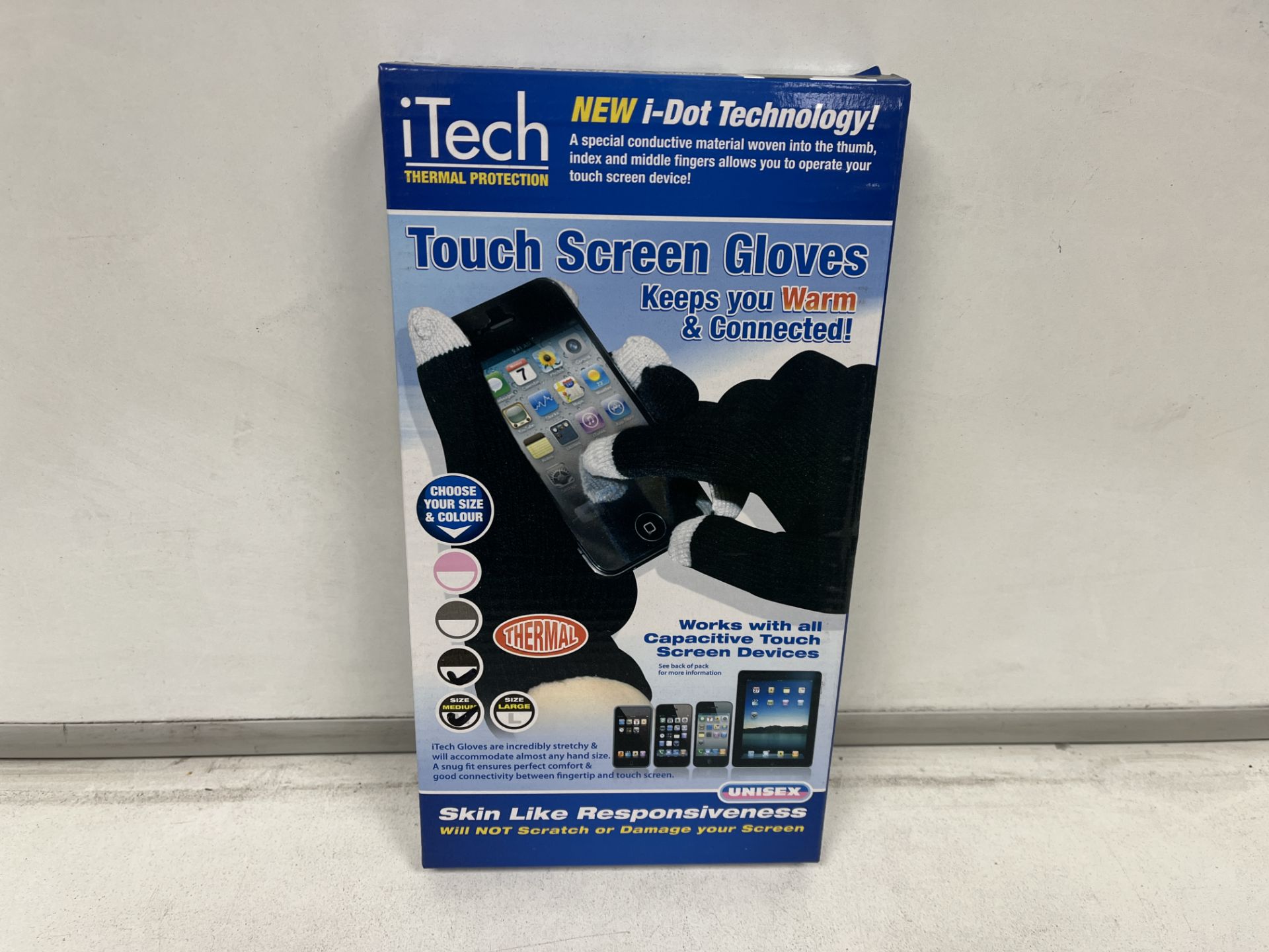 48 X BRAND NEW ITECH TOUCH SCREEN GLOVES R17-3