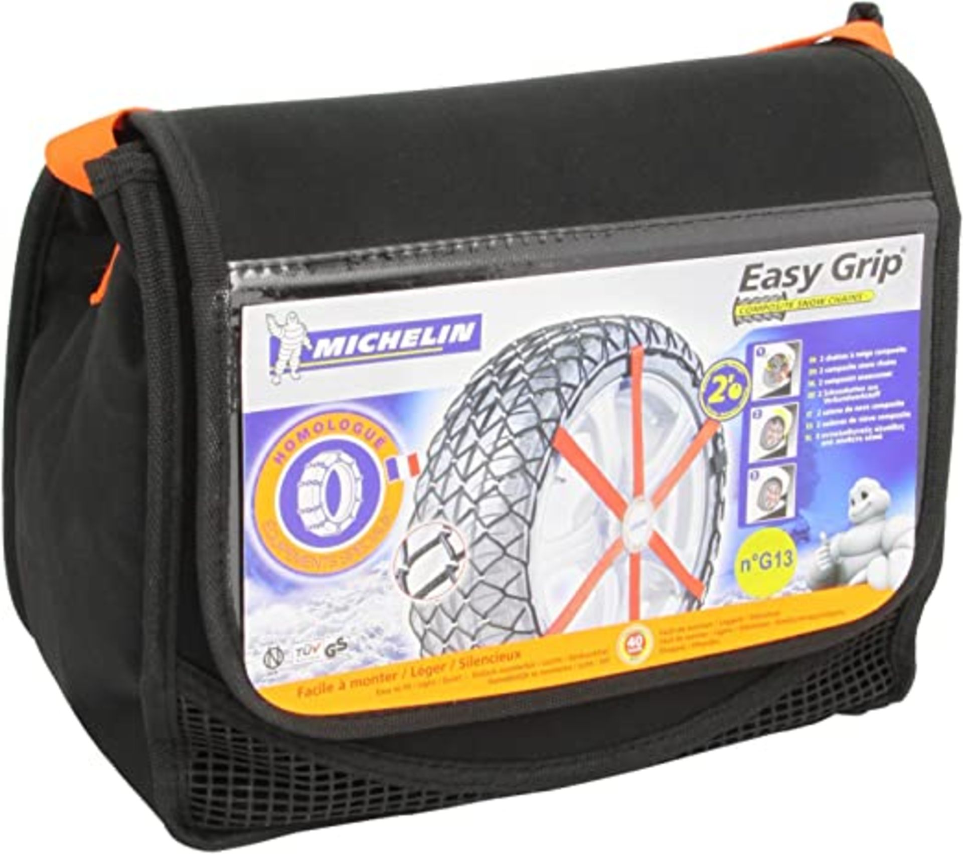 NEW PACKAGED SETS OF Michelin Snow Sock Easy Grip G13. RRP £79.95. The Michelin Easy Grip is an