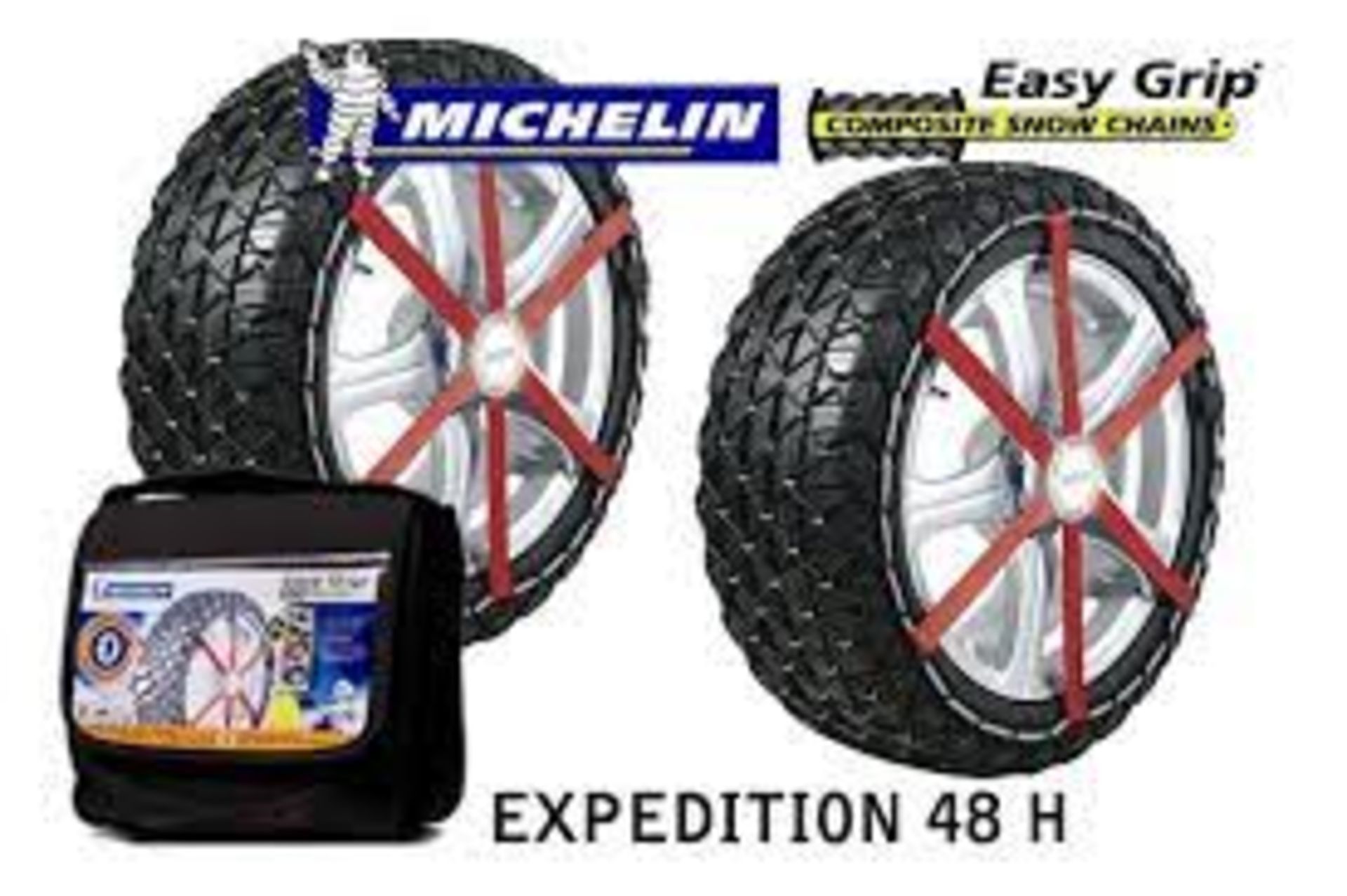 5 X NEW PACKAGED SETS OF Michelin Snow Sock Easy Grip 4X4 X13. RRP £92.95 EACH. The Michelin Easy - Image 2 of 3