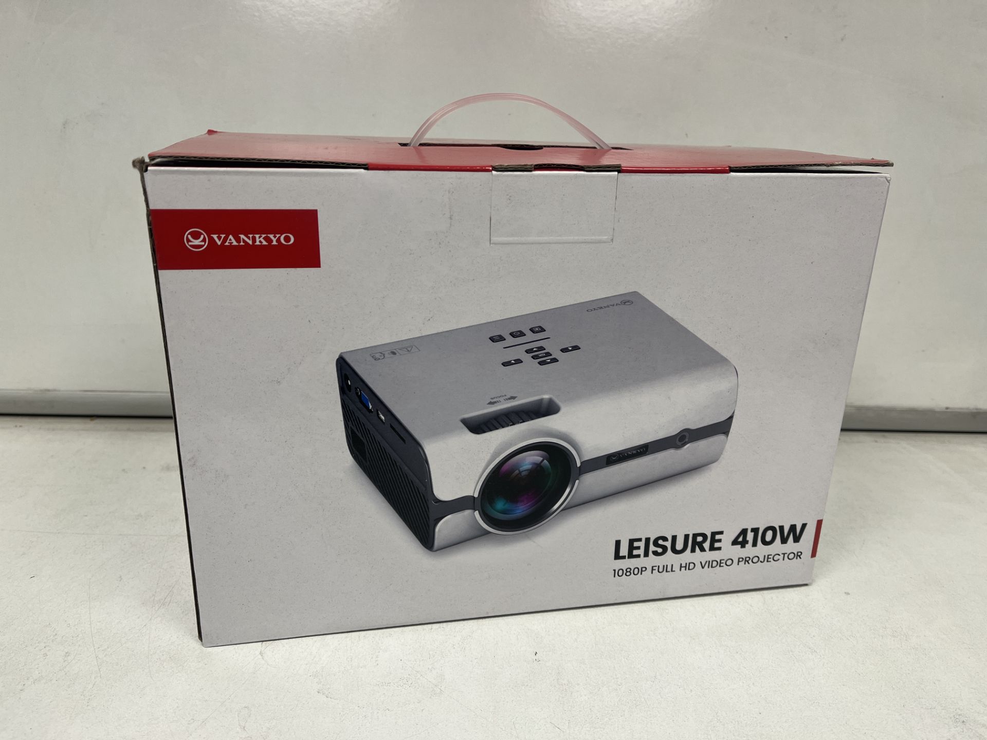 New Boxed VANKYO Leisure 410 FHD Projector with iOS/Android Connection. [FULL HD 1080P SUPPORTED]