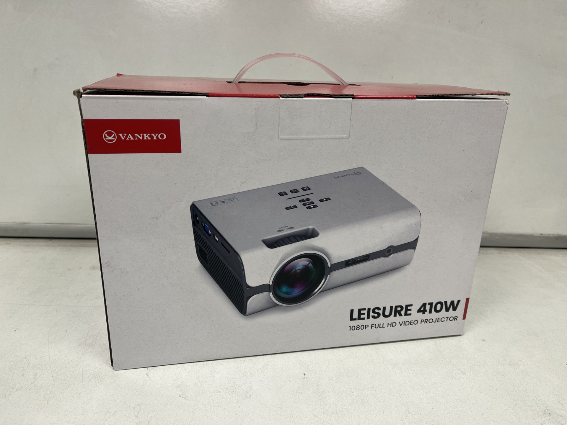 New Boxed VANKYO Leisure 410 FHD Projector with iOS/Android Connection. [FULL HD 1080P SUPPORTED]