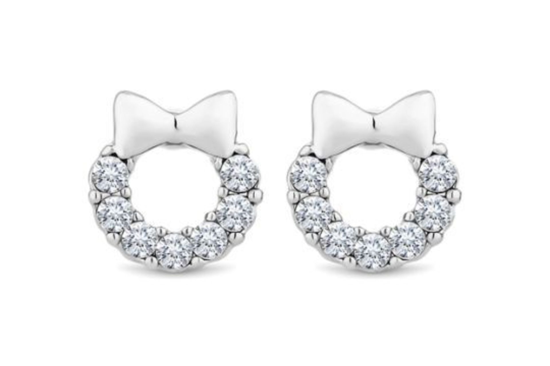 9 X BRAND NEW DIAMONDSTYLE LONDON WREATH STUD EARRINGS WITH CERTIFICATION OF AUTHENTICITY RRP £45