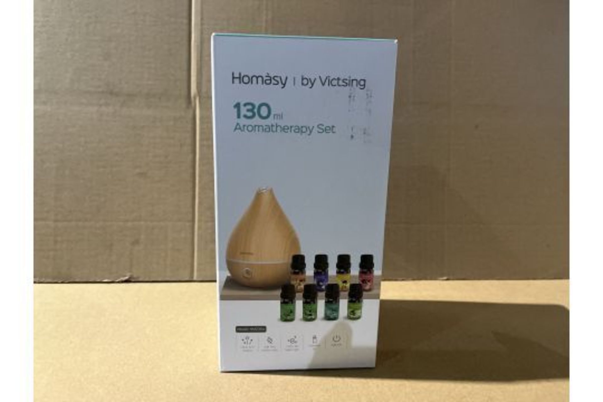 4 X BRAND NEW HOMASY BY VICTSING 130ML AROMATHERAPY SETS R15-11