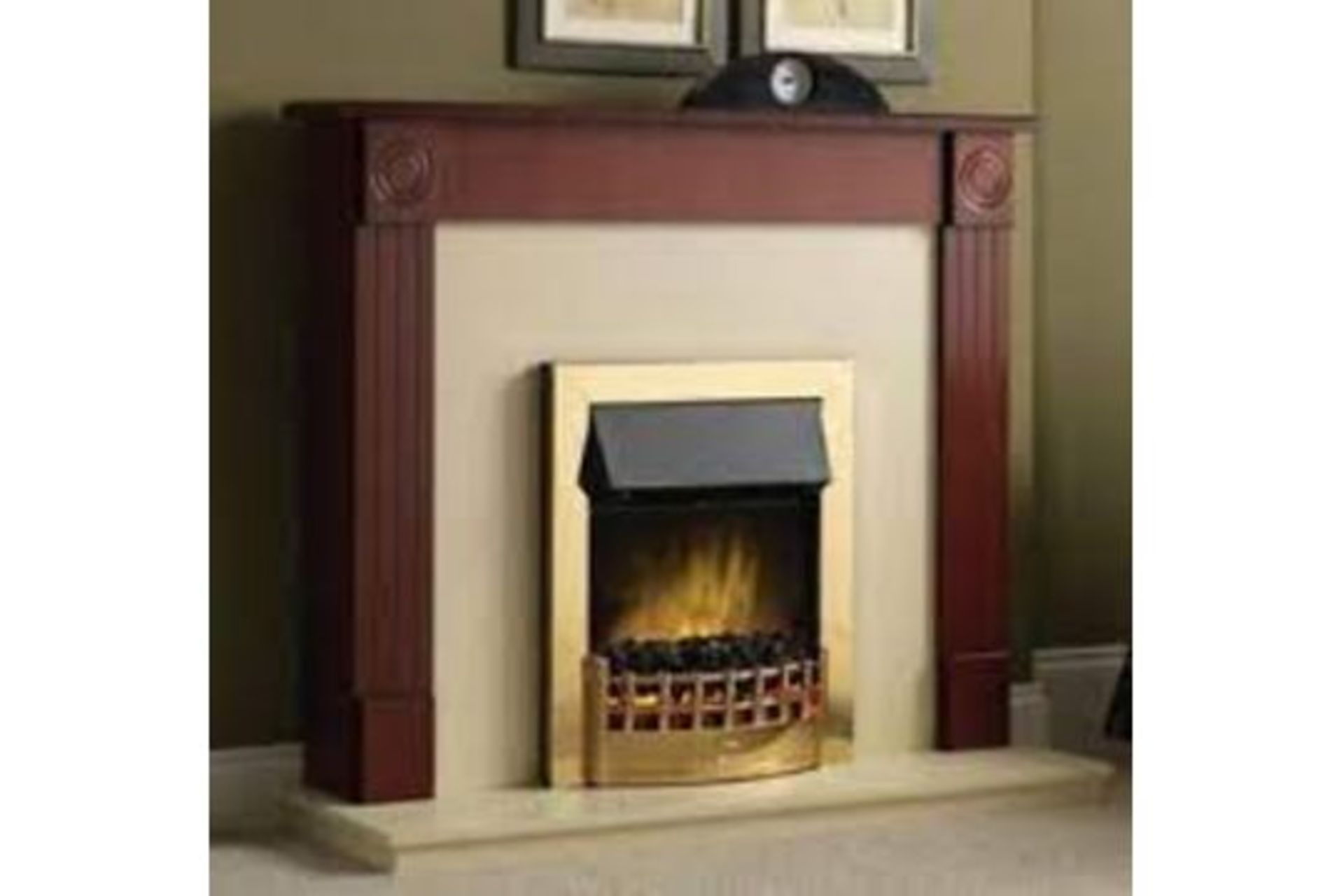 New - Robinson Willey Calgary Super Eco Petite Electric Fire Suite. RRP £579.99. Calgary Petite