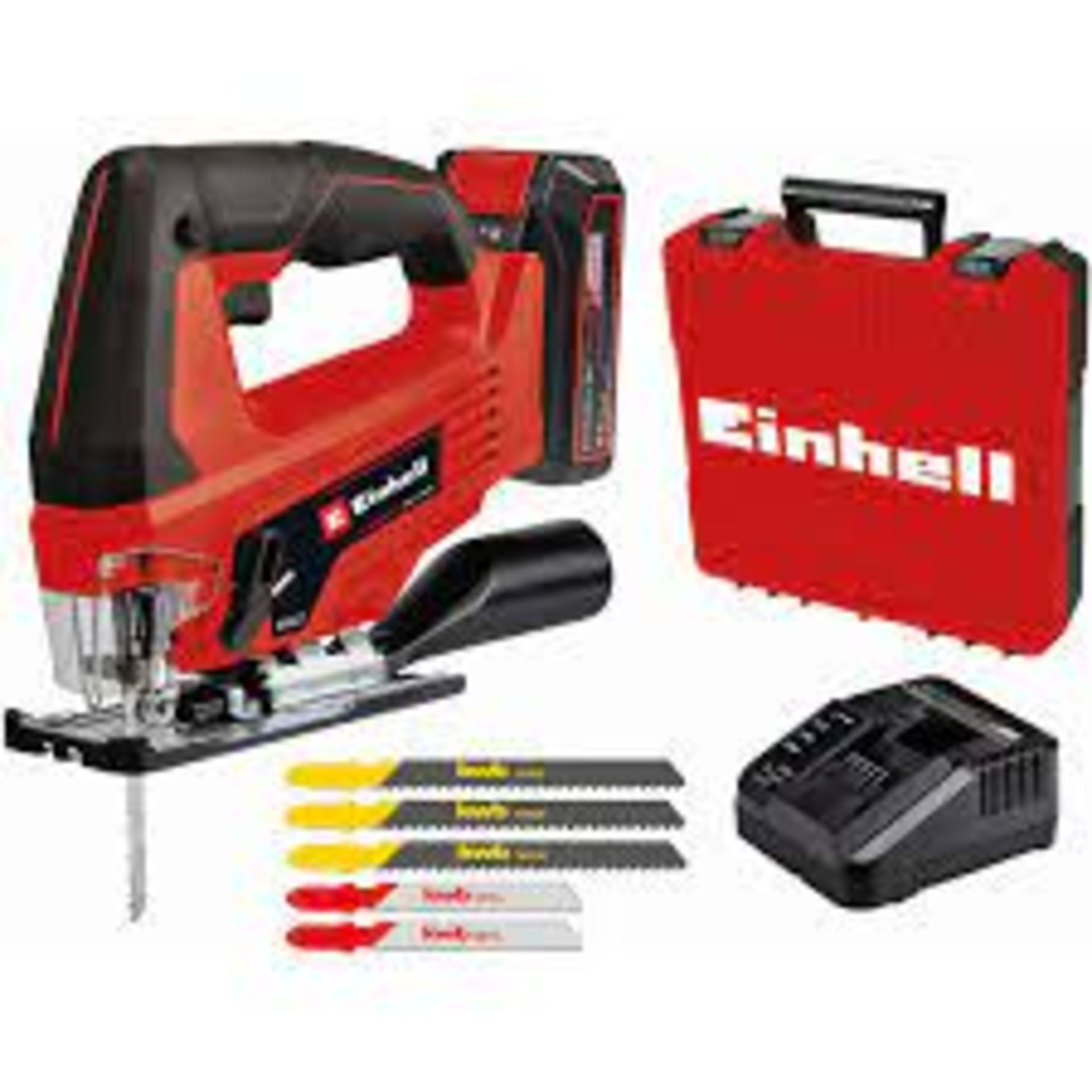 Einhell 18V PXC Jigsaw with accessories