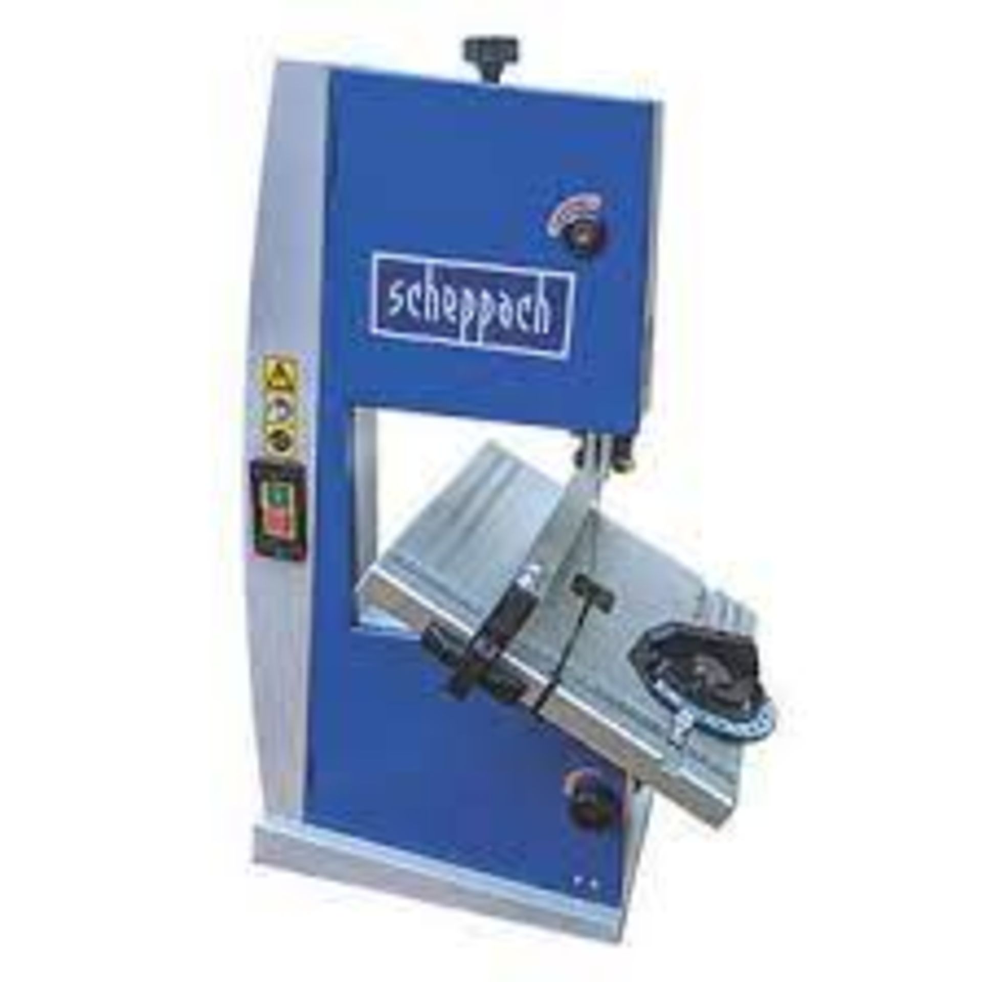 Scheppach BASA1 300W 200mm Bandsaw. £179. The Scheppach BASA1 bandsaw combines innovative design and - Image 2 of 3