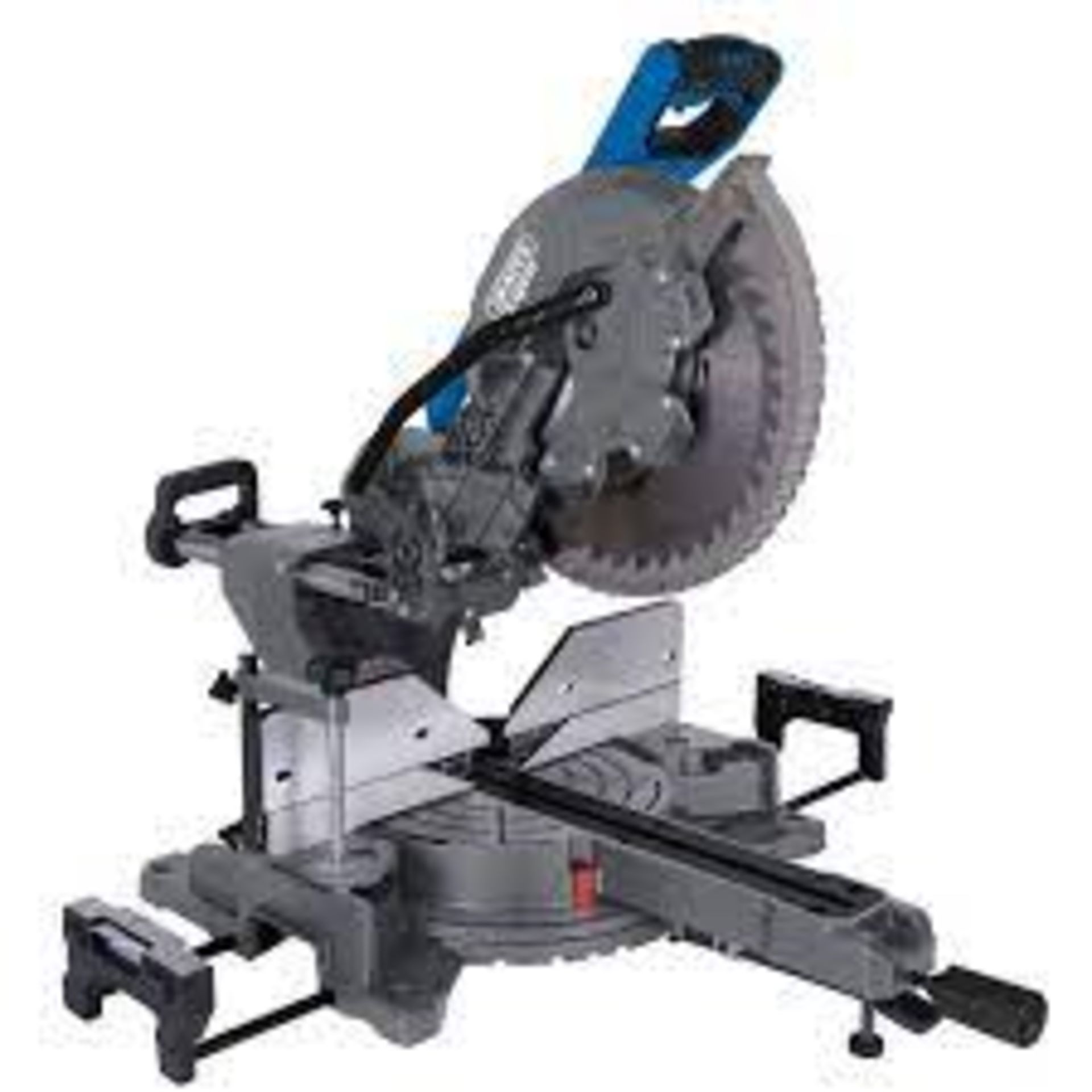 Draper 2000W Double Bevel Sliding Compound Mitre Saw 230V 305mm. RRP £260. Draper 305mm Double Bevel