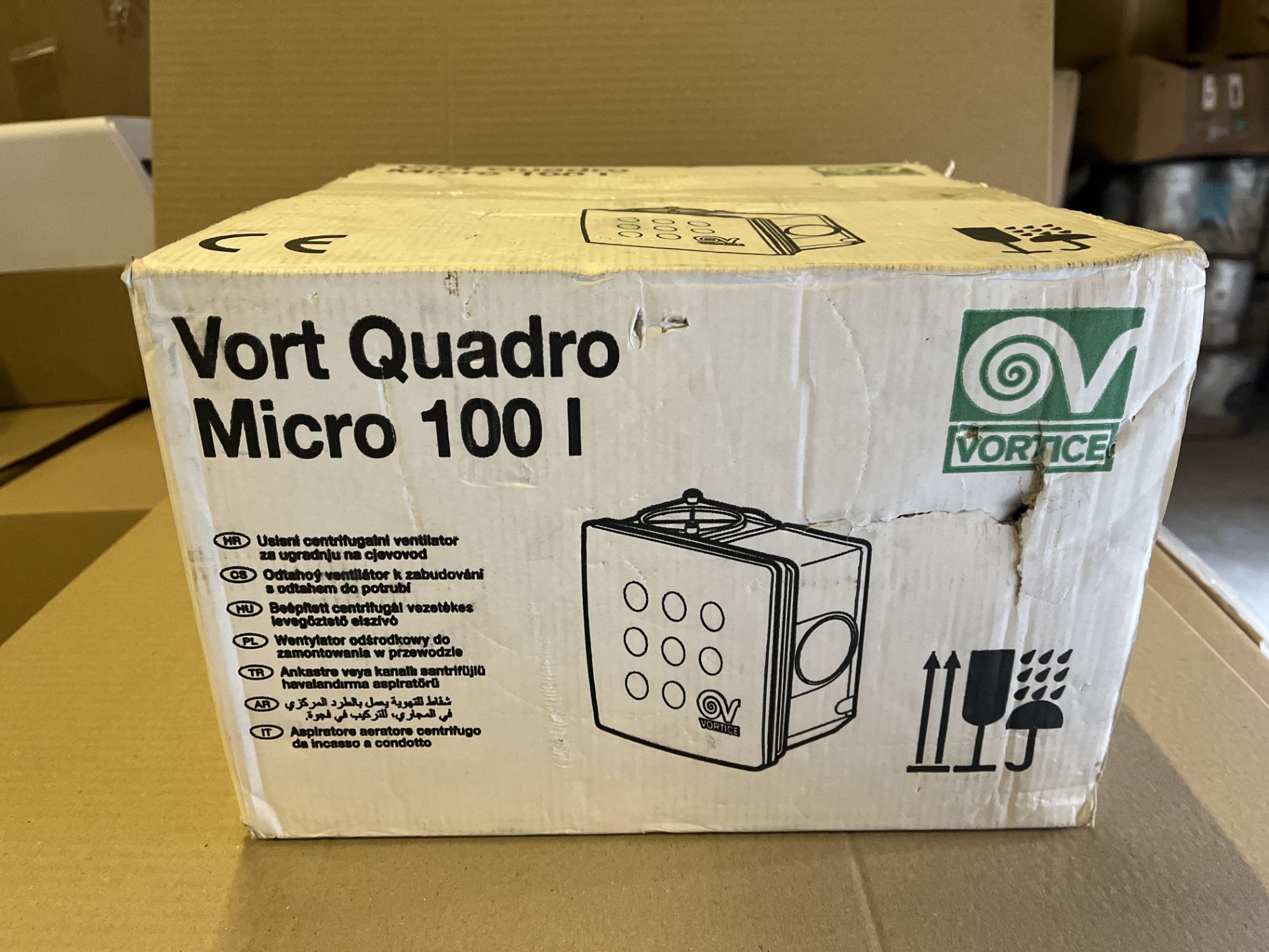 2 X QUADRO MICRO 100 I EXTRACTOR FANS RRP £79 EACH S2