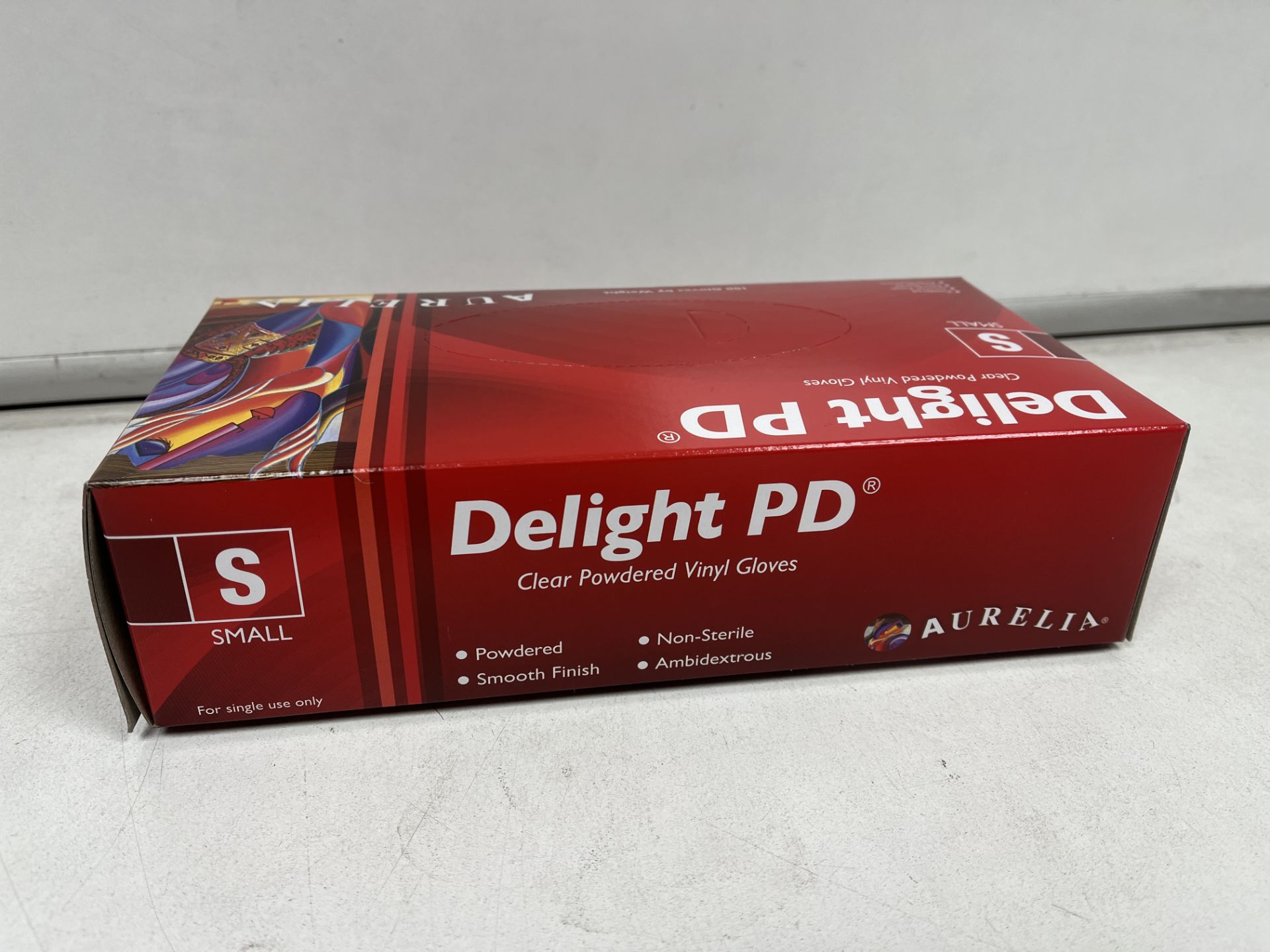 2000 X BRAND NEW DELIGHT PD CLEAR POWDER FREE VINYL GLOVES SIZE SMALL R18-6