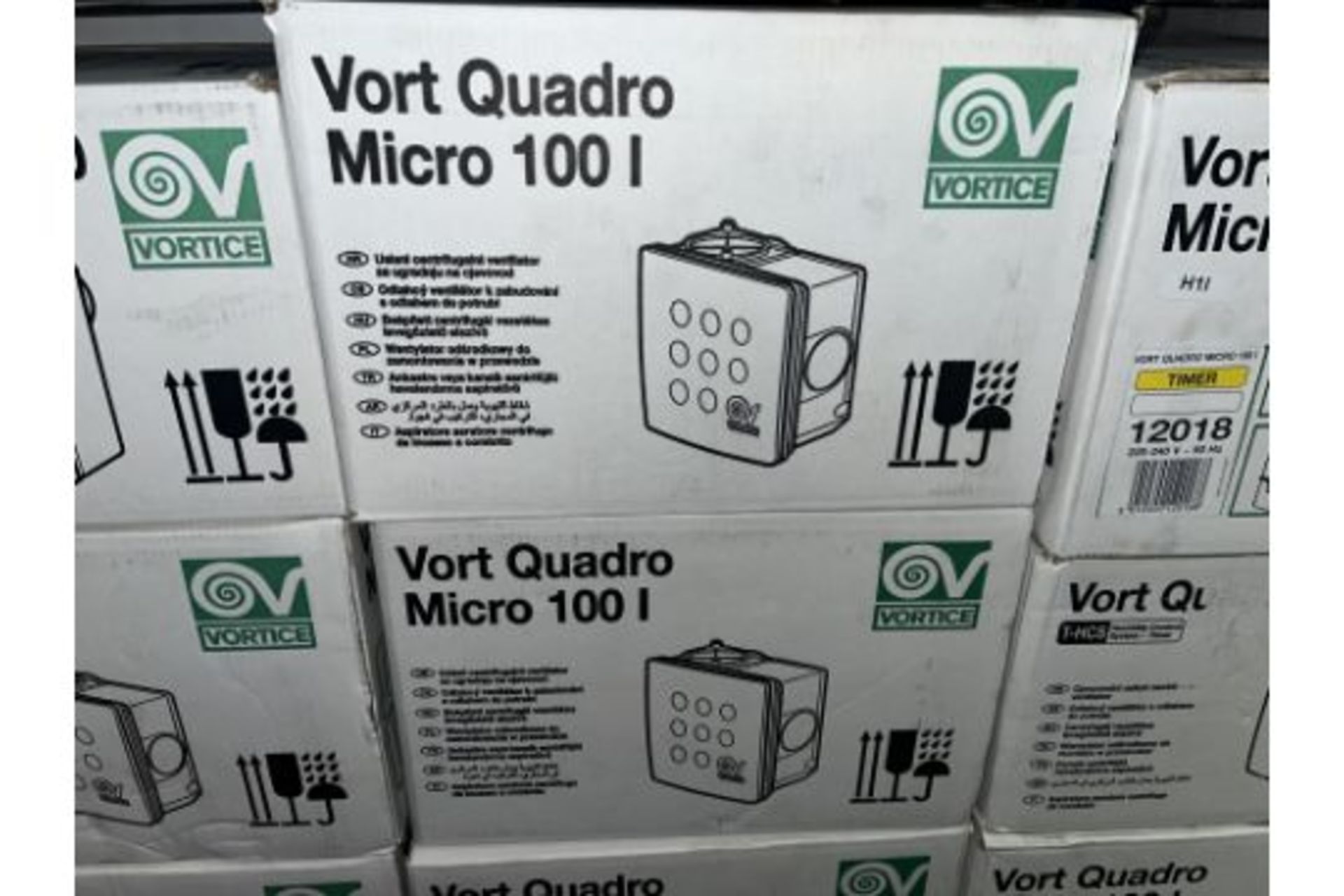 3 X QUADRO MICRO 100 I EXTRACTOR FANS RRP £79 EACH S2