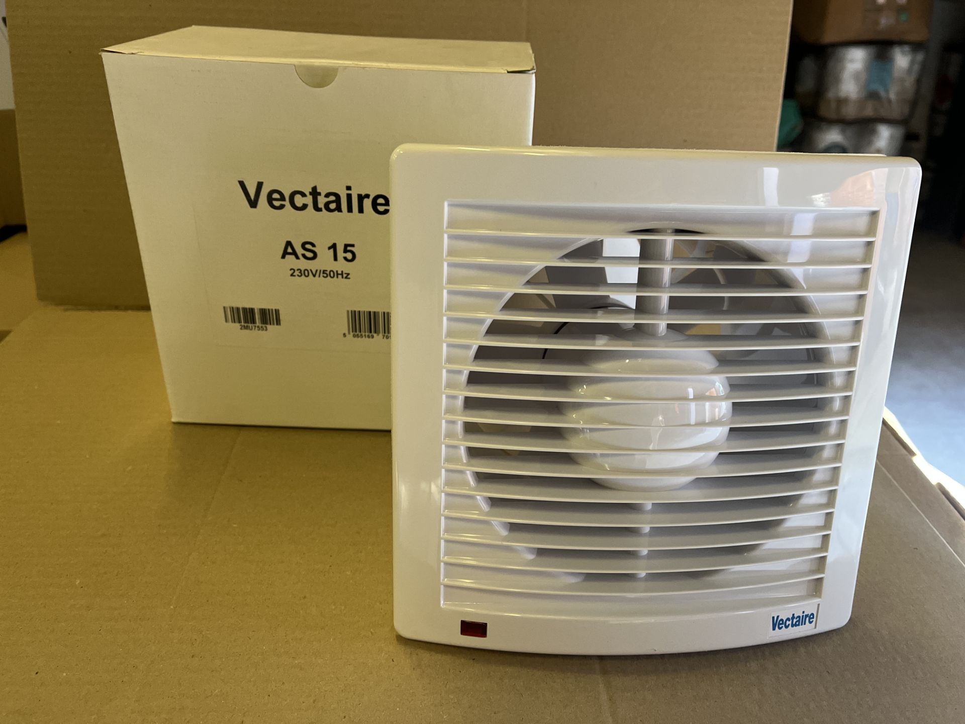 BRAND NEW VACTAIRE AS WHITE 15 CM BATHROOM/KITCHEN EXTRACTOR FAN RRP £189 S2