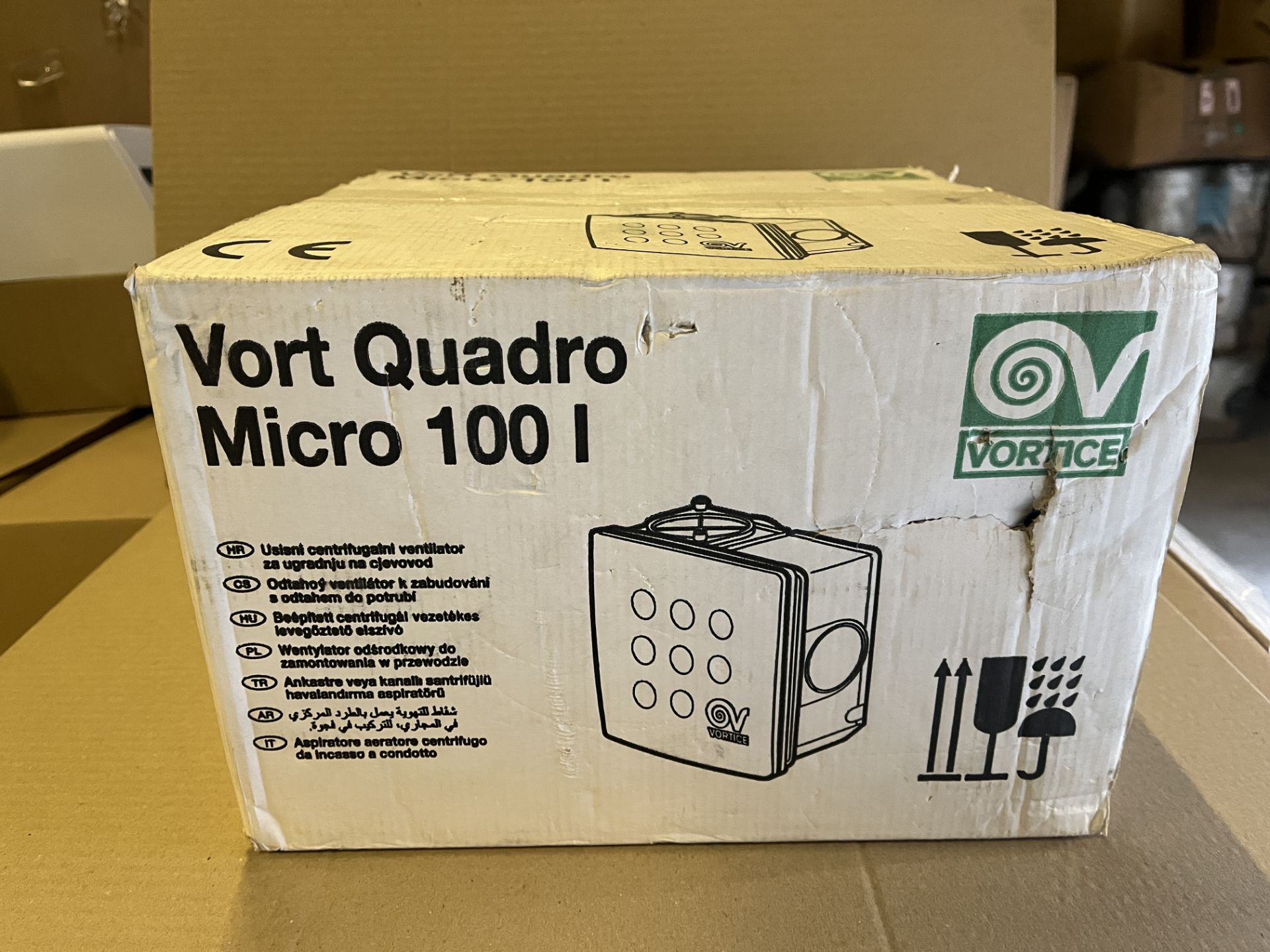 3 X QUADRO MICRO 100 I EXTRACTOR FANS RRP £79 EACH S2