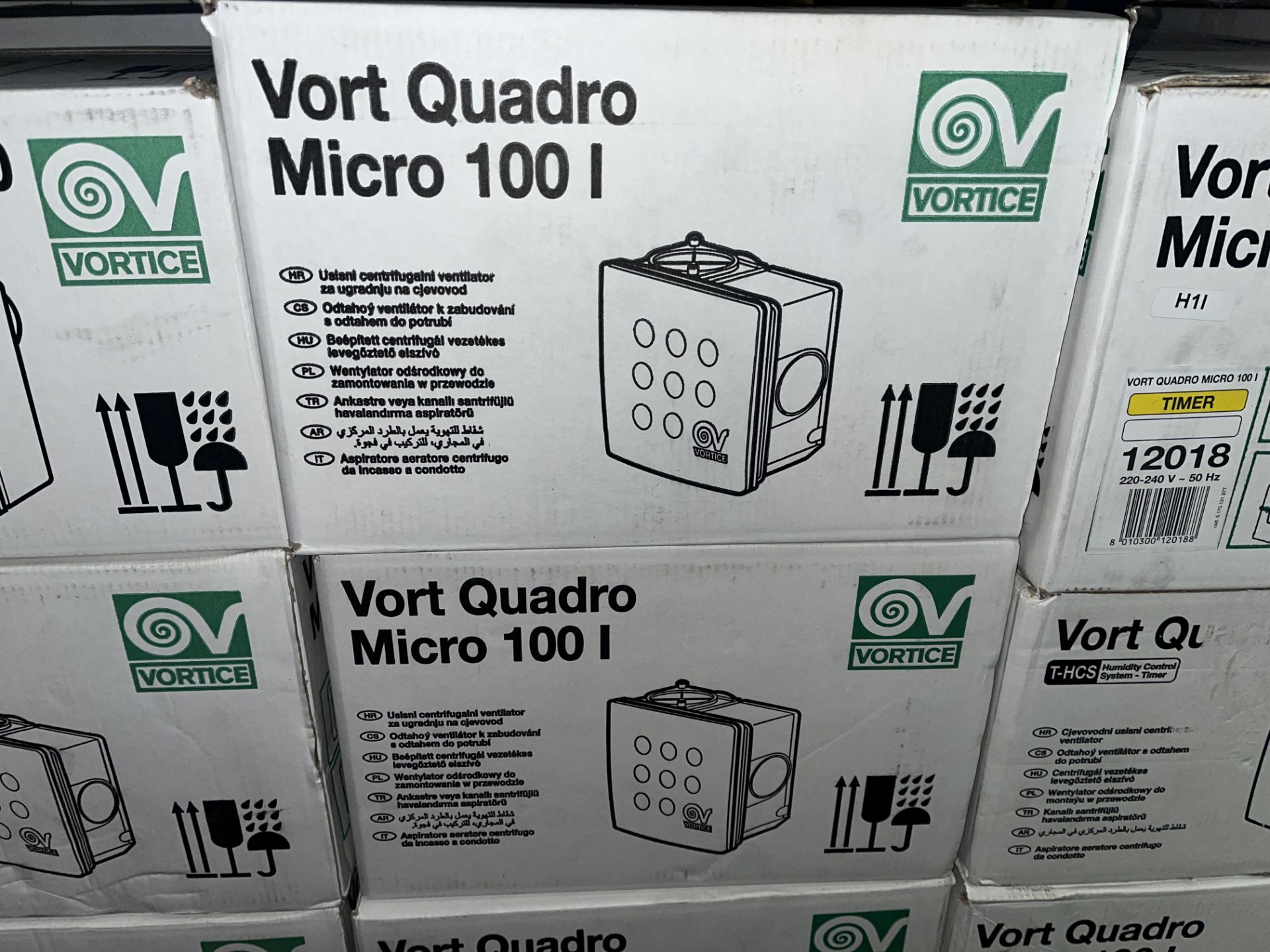 3 X QUADRO MICRO 100 I EXTRACTOR FANS RRP £79 EACH S2