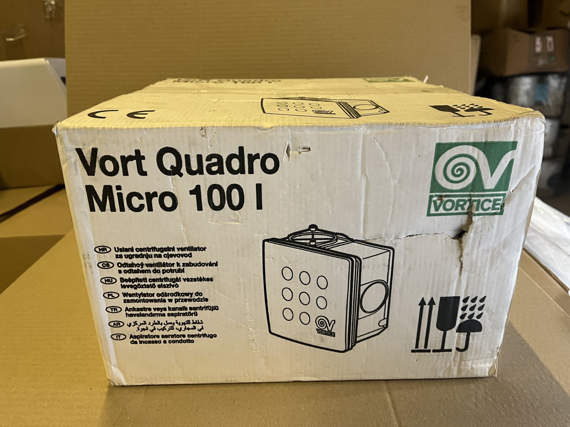 3 X QUADRO MICRO 100 I EXTRACTOR FANS RRP £79 EACH S2