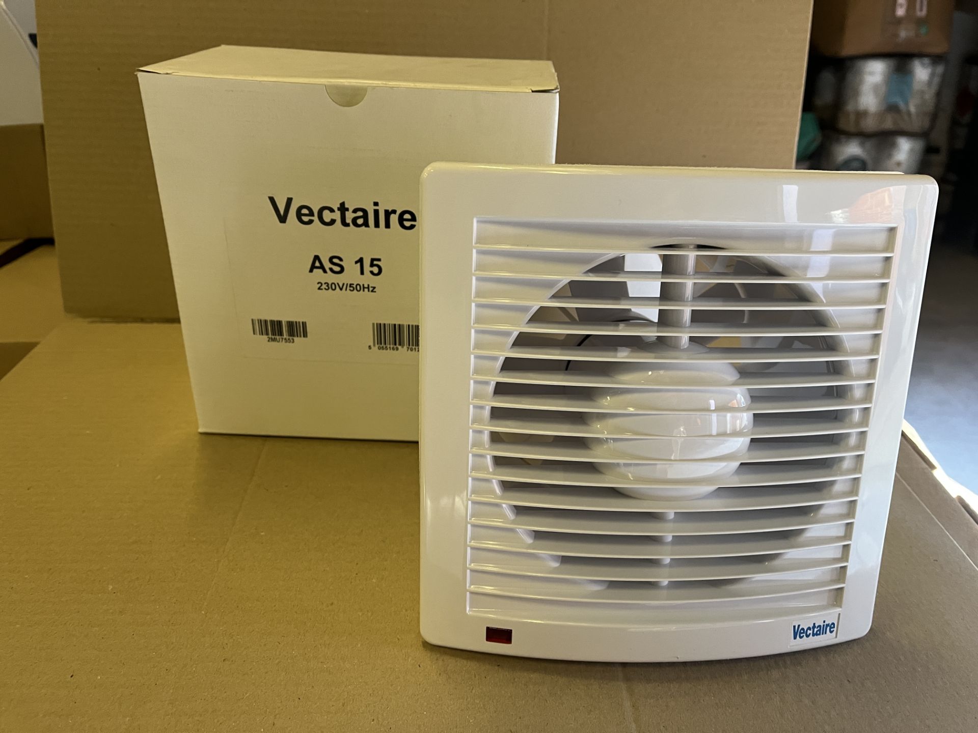 BRAND NEW VACTAIRE AS WHITE 15 CM BATHROOM/KITCHEN EXTRACTOR FAN RRP £189 S2