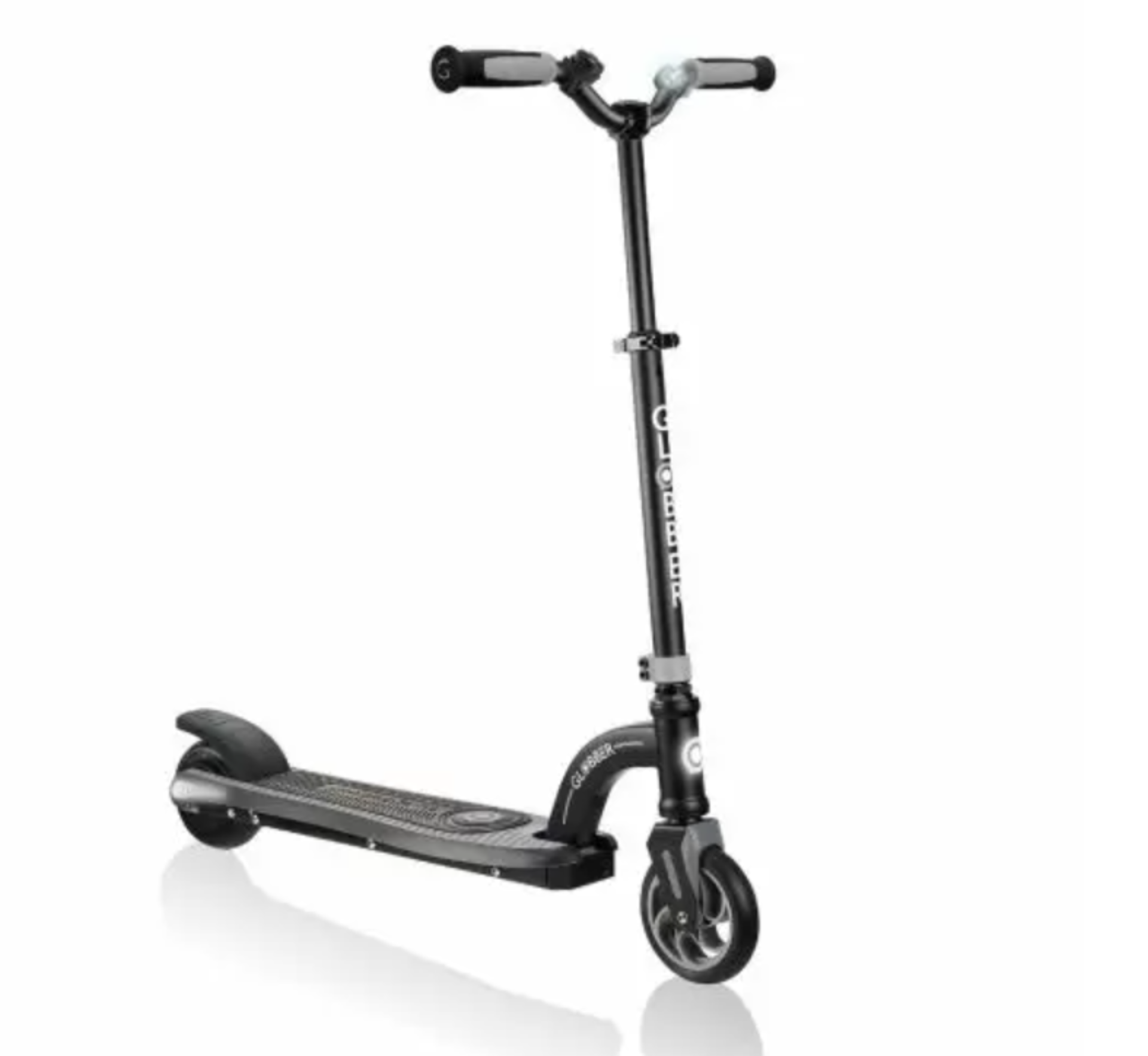 GLOBBER ELECTRIC SCOOTER ONE K E-MOTION 10 V5 - BLACK/GREY. RRP £249.99. The One K E-Motion 10 has a