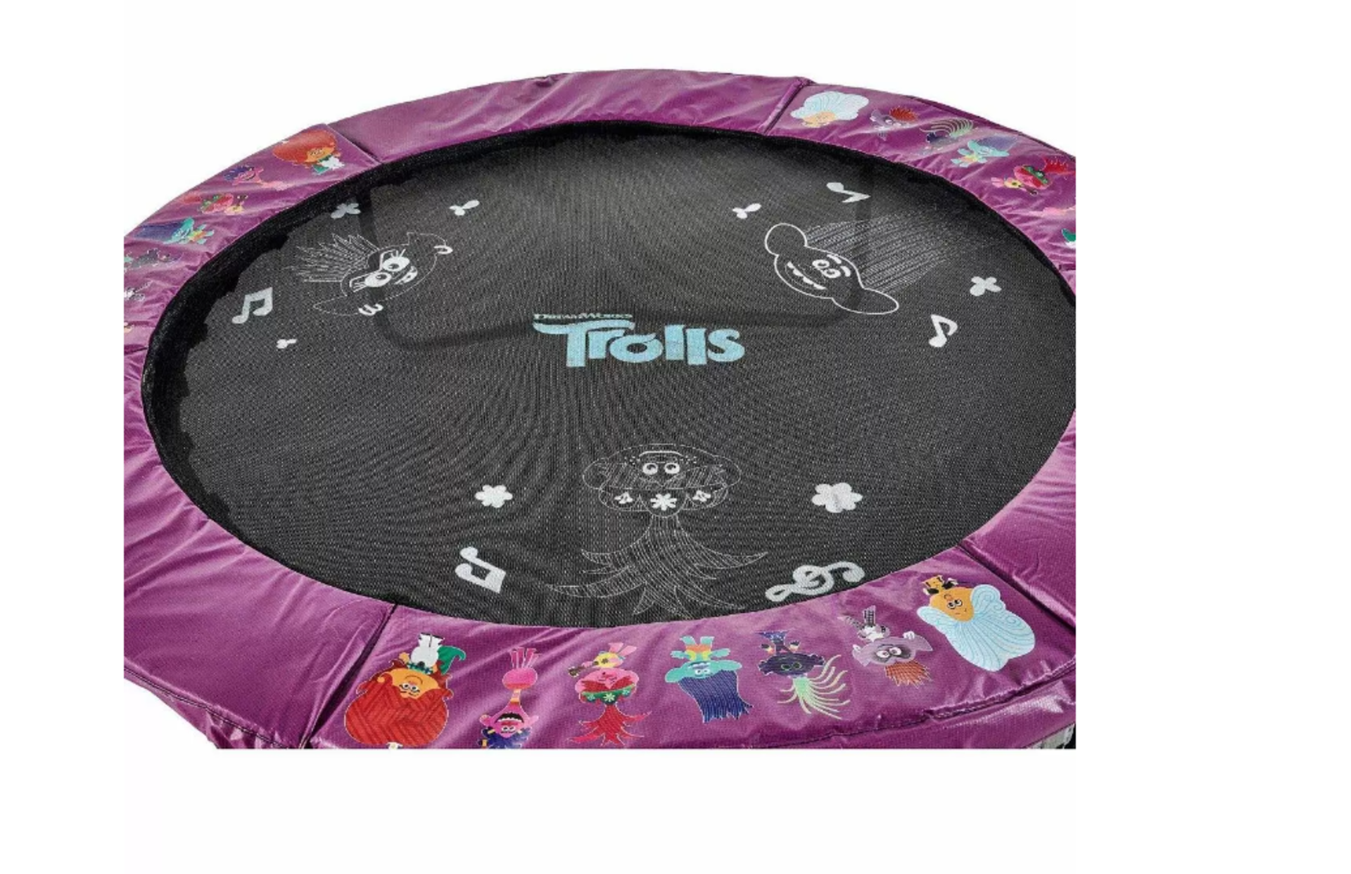 PLUM TROLLS 4.5FT JUNIOR TRAMPOLINE & ENCLOSURE. RRP £215.00. Little ones can go on a bouncing - Image 2 of 2