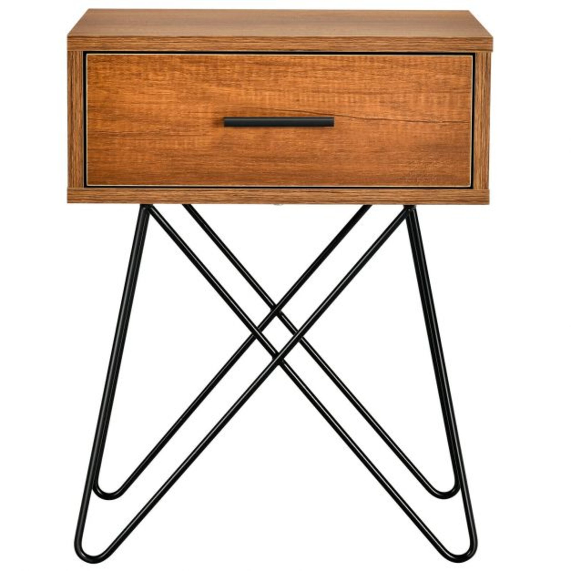 Modern Utility Side Table with Drawer & Handles. RRP £85.00. Are you looking for a classic