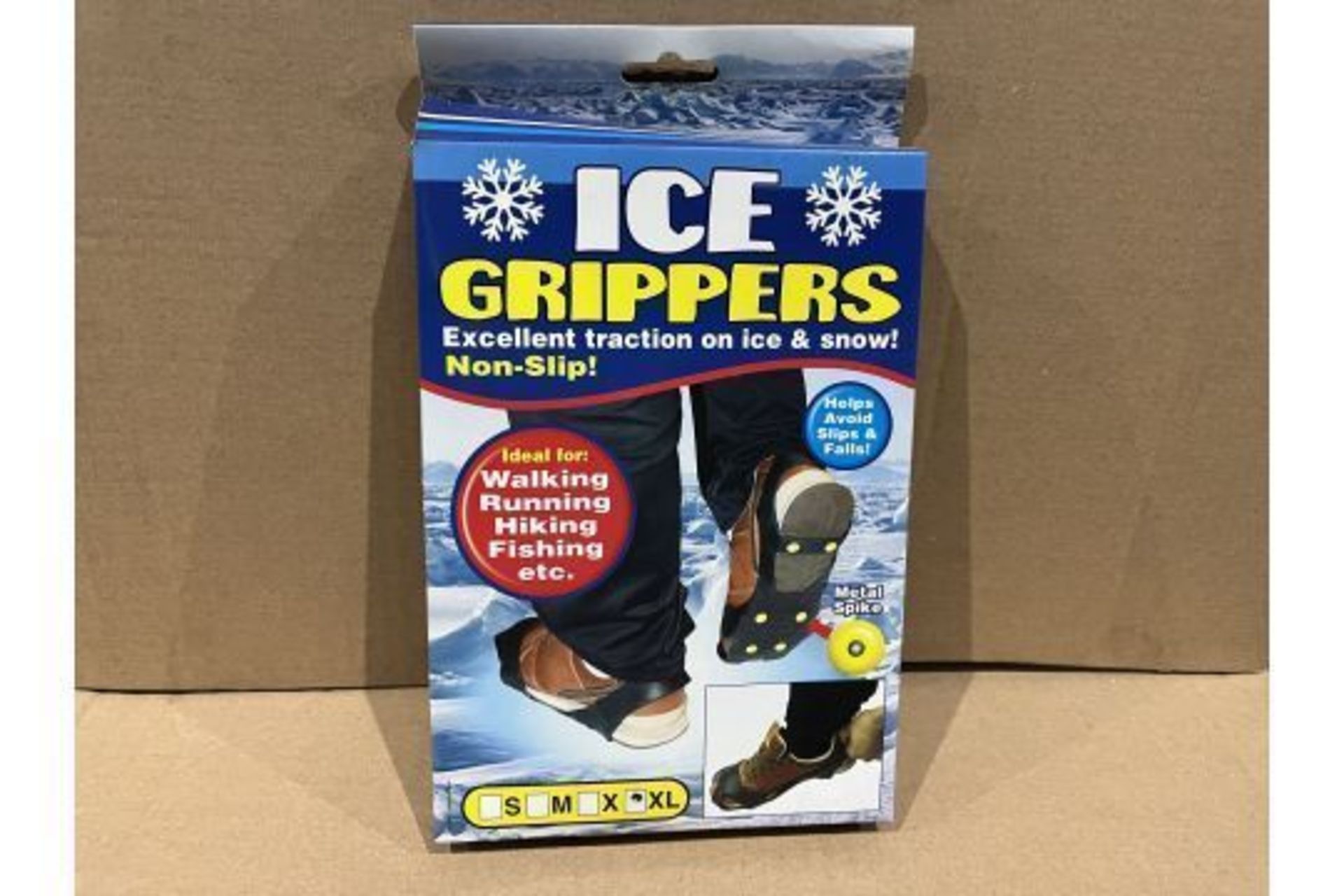 48 X BRAND NEW ICE GRIPPERS EXCELLENT FOR TRACTION ON ICE AND SNOW R15