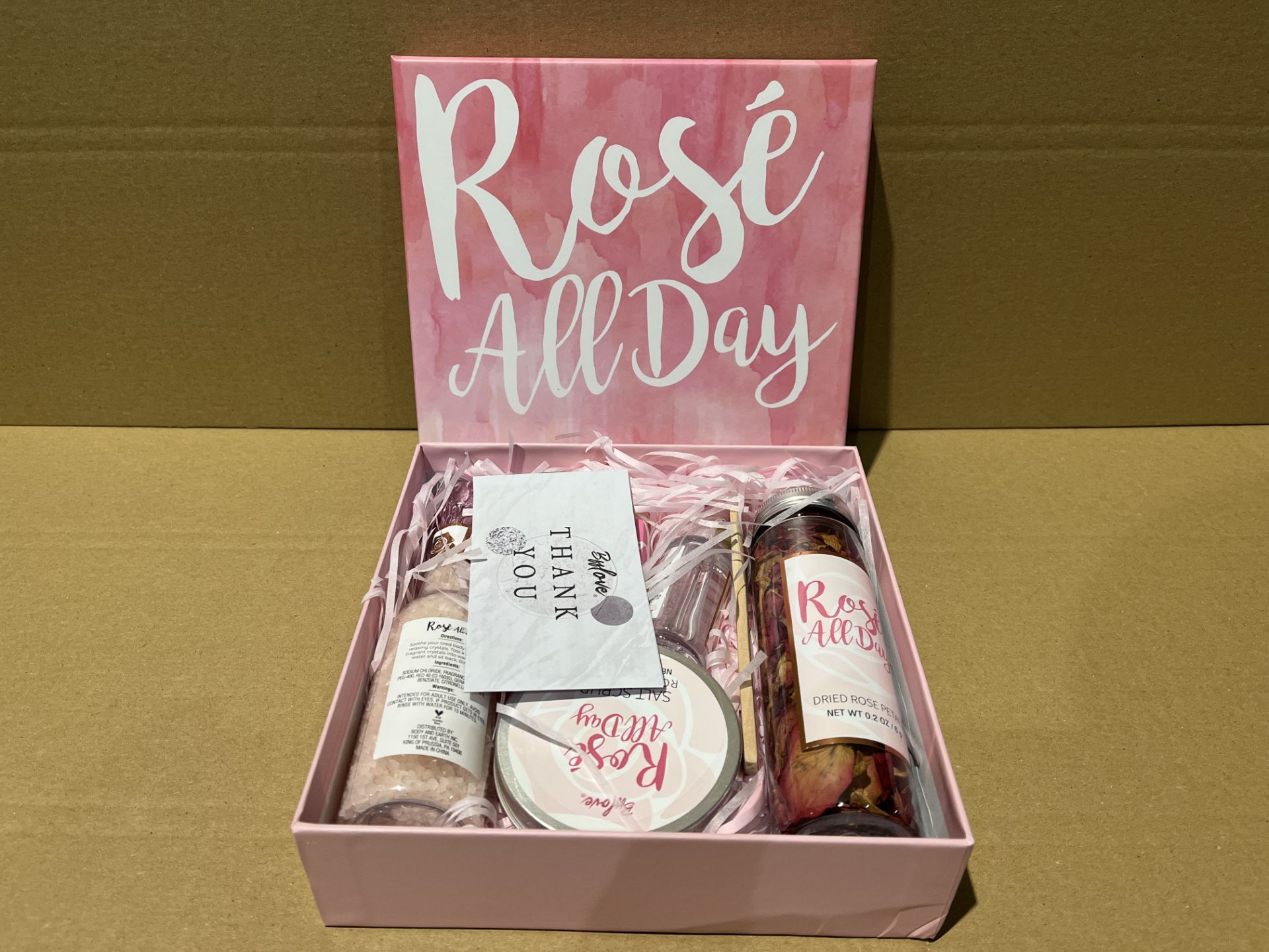 12 X BRAND NEW ROSE ALL DAY LOVE GIFT SETS R13-2