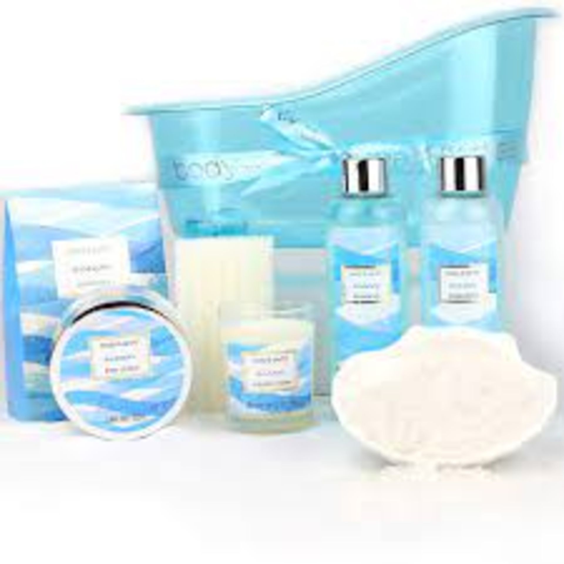 6 x NEW PACKAGED Body & Earth Refreshing Ocean Spa Bathtub Set. (BEC-4-NEW) RRP £29.99 EACH. Home