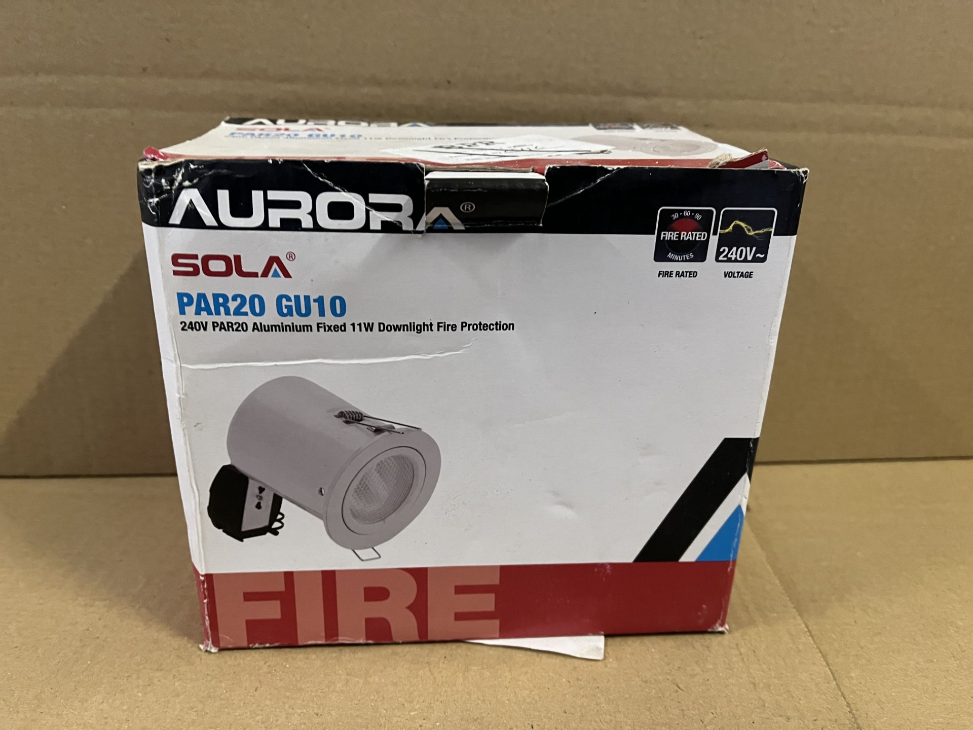 6 X AURORA FIRE PROTECTED DOENLIGHTS S1-7