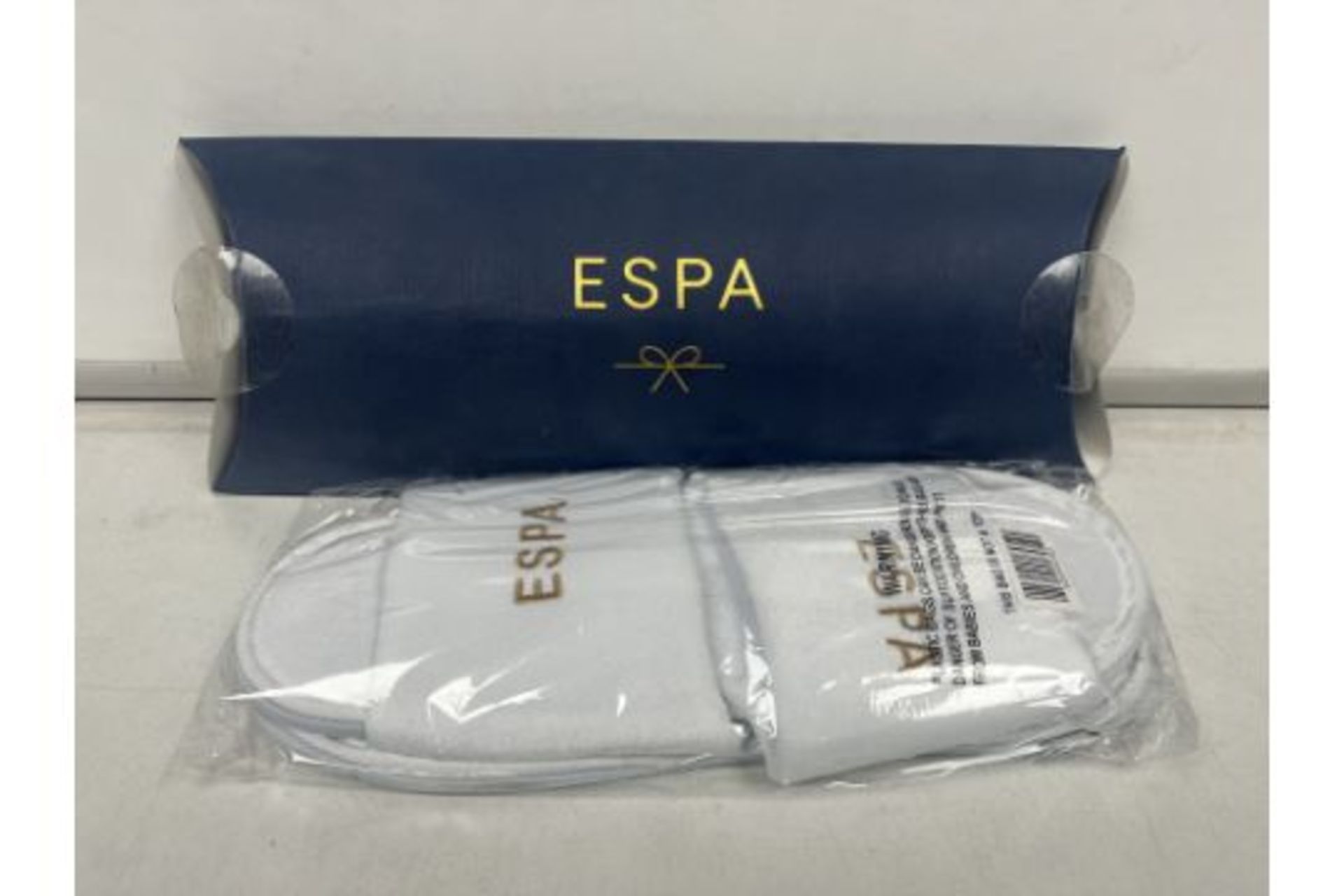 6 X BRAND NEW PAIRS OF ESPA LIMITED EDITION SLIPPERS EBR