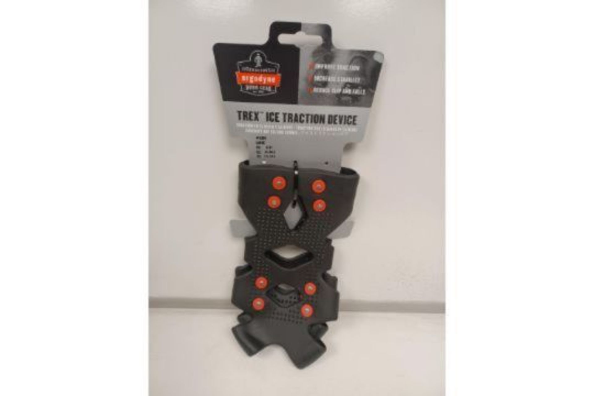 40 X BRAND NEW ERGODYNE TREX ICE TRACTION DEVICES R9