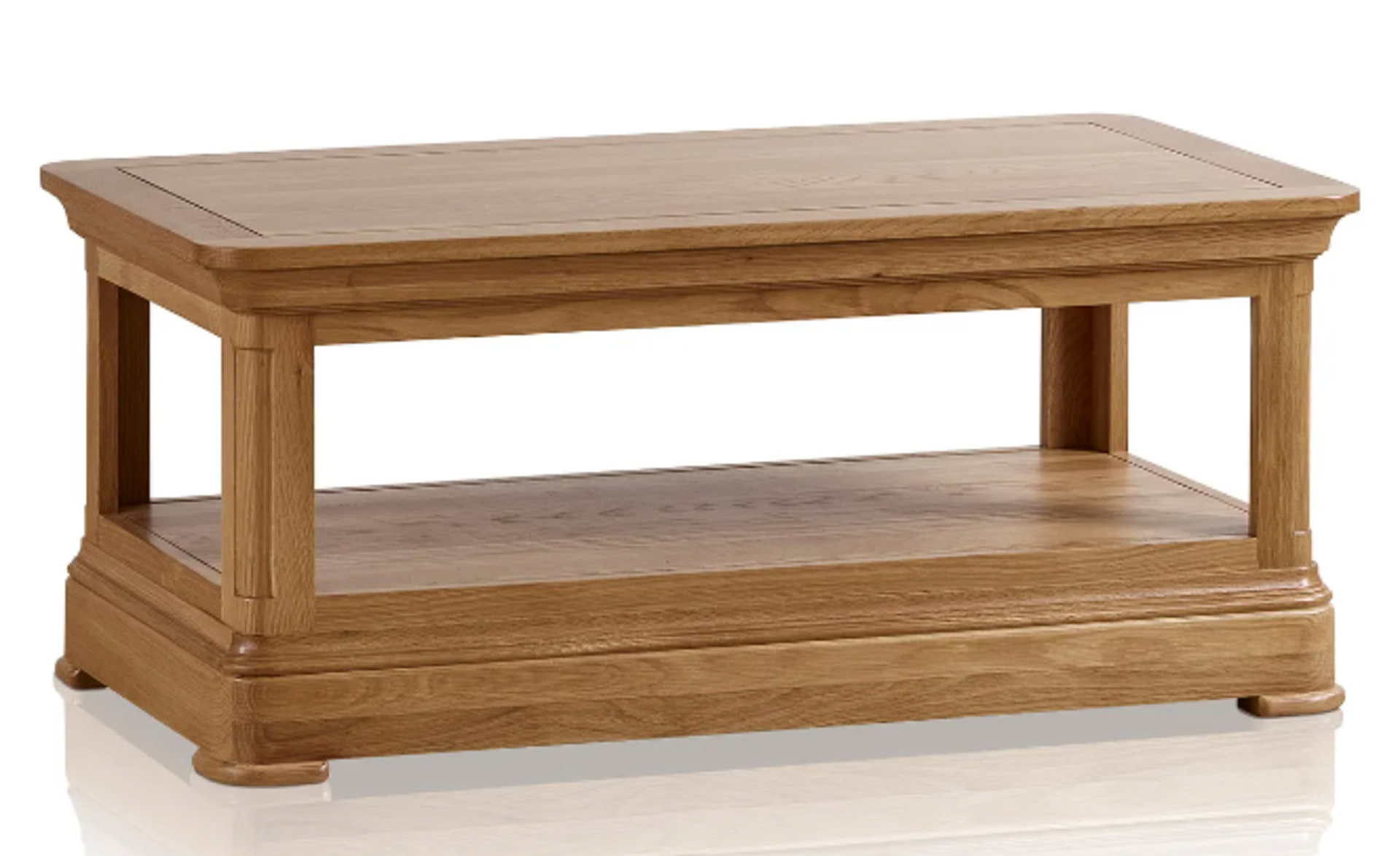 CANTERBURY Natural Solid Oak Coffee Table. RRP £429.99. ROW6. The Canterbury coffee table is a