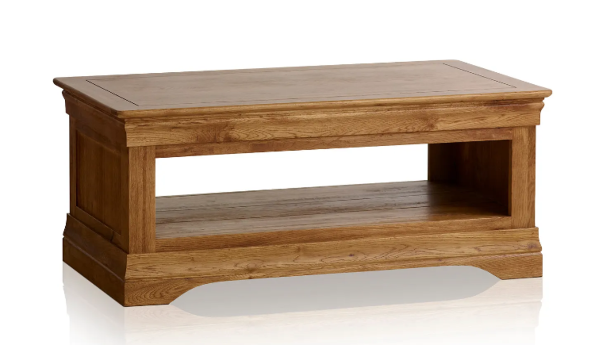 FRENCH FARMHOUSE Rustic Solid Oak Coffee Table. RRP £359.99. The French Farmhouse Rustic Solid Oak