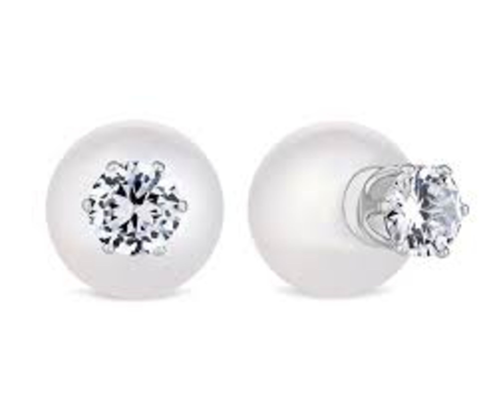 4 X BRAND NEW DIAMONDSTYLE LONDON PEARL 2 IN 1 STUDS RRP £85 EACH