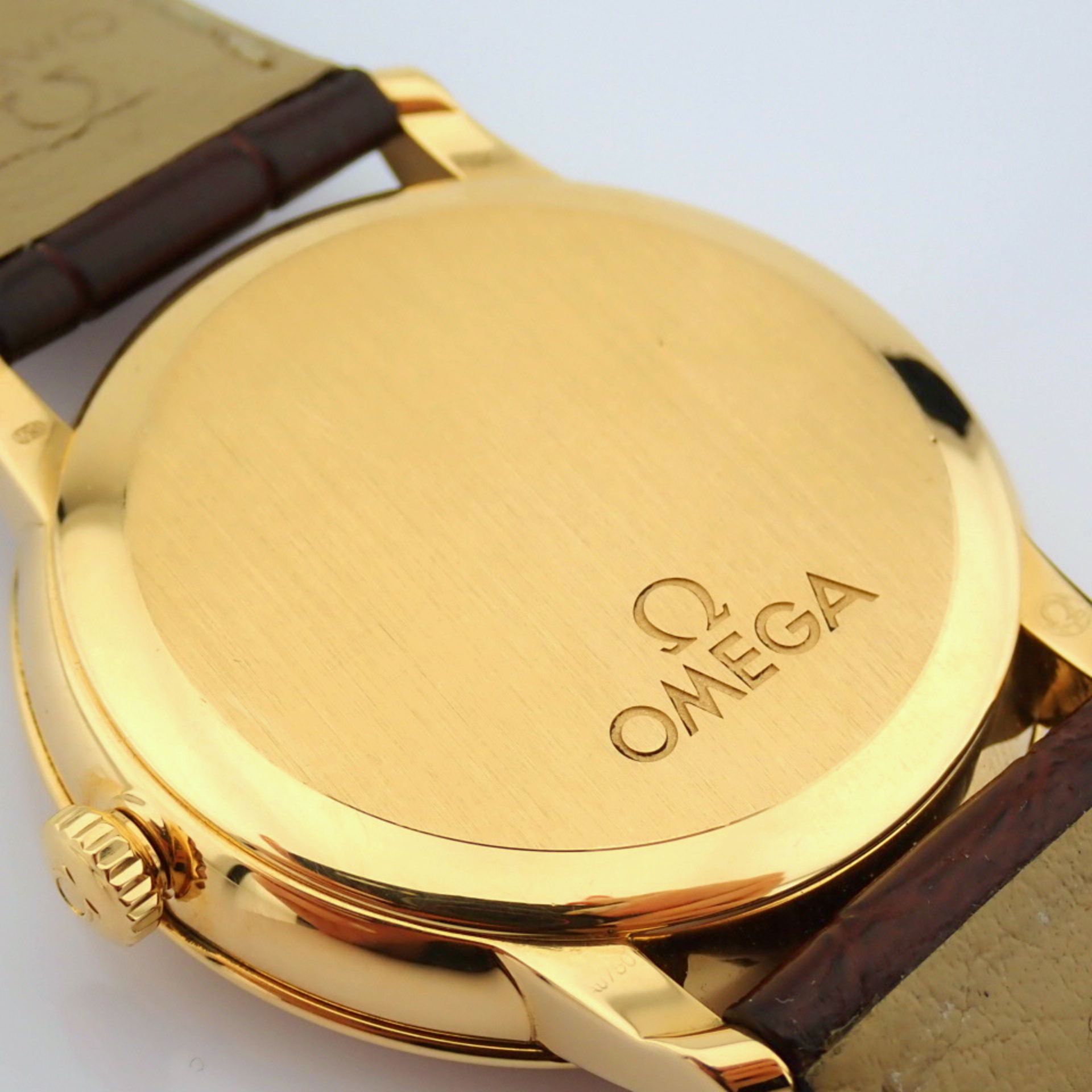 Omega / DE VILLE Prestige 18K Co-Axial Chronometer - Gentlmen's Yellow gold Wrist Watch - Image 10 of 13