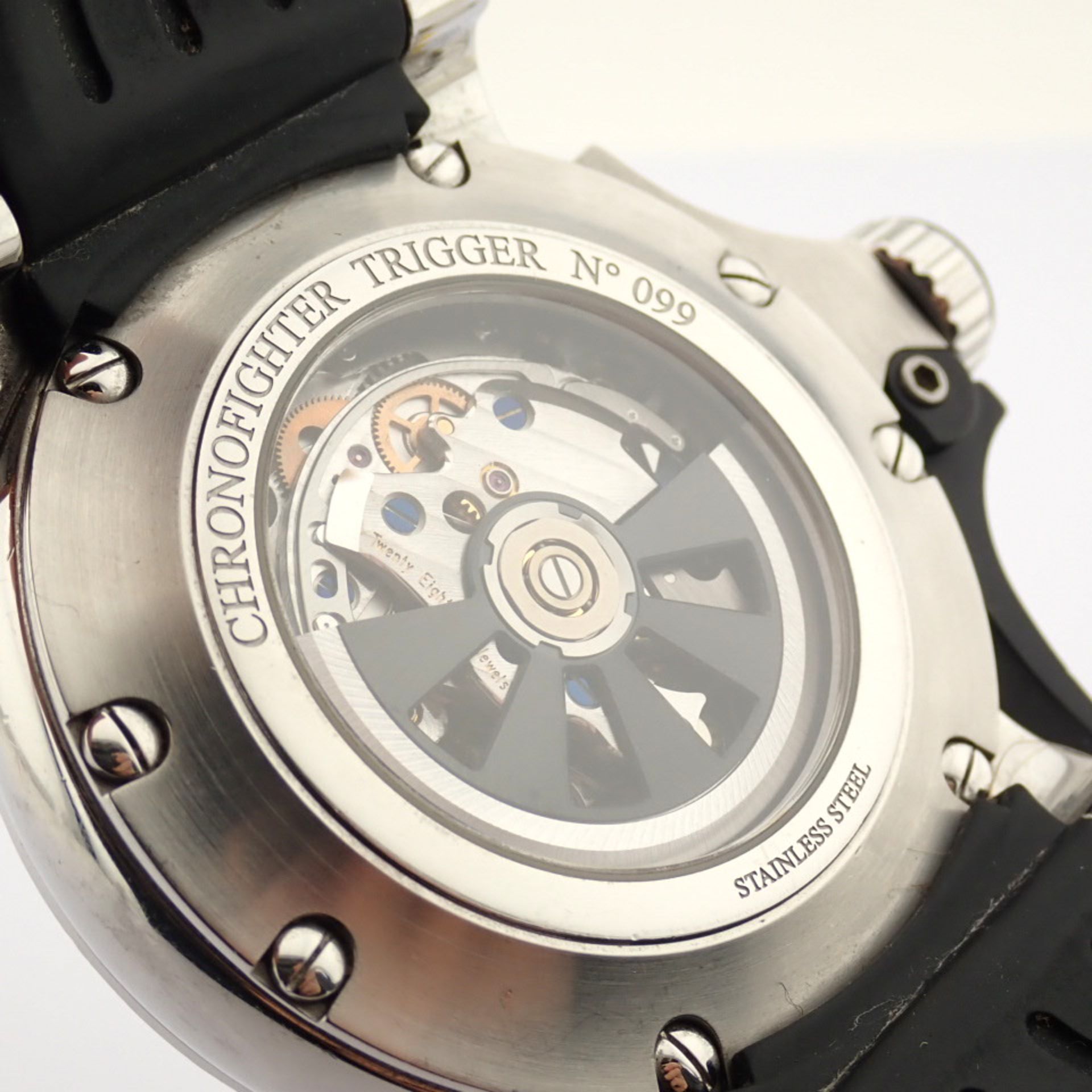 Graham / Chronofighter RAC Trigger - Gentlmen's Steel Wrist Watch - Image 3 of 14