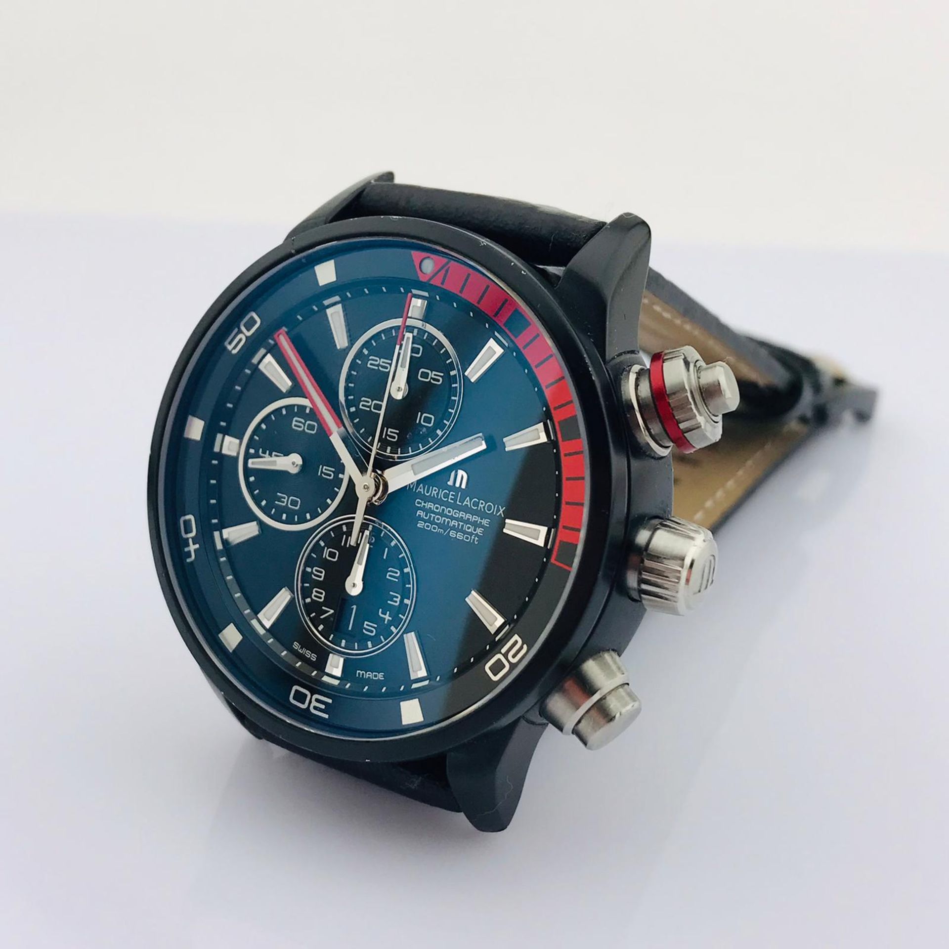 Maurice Lacroix / Pontos S Extreme Chronograph Limited Edition - Gentlmen's Steel Wrist Watch - Image 6 of 12