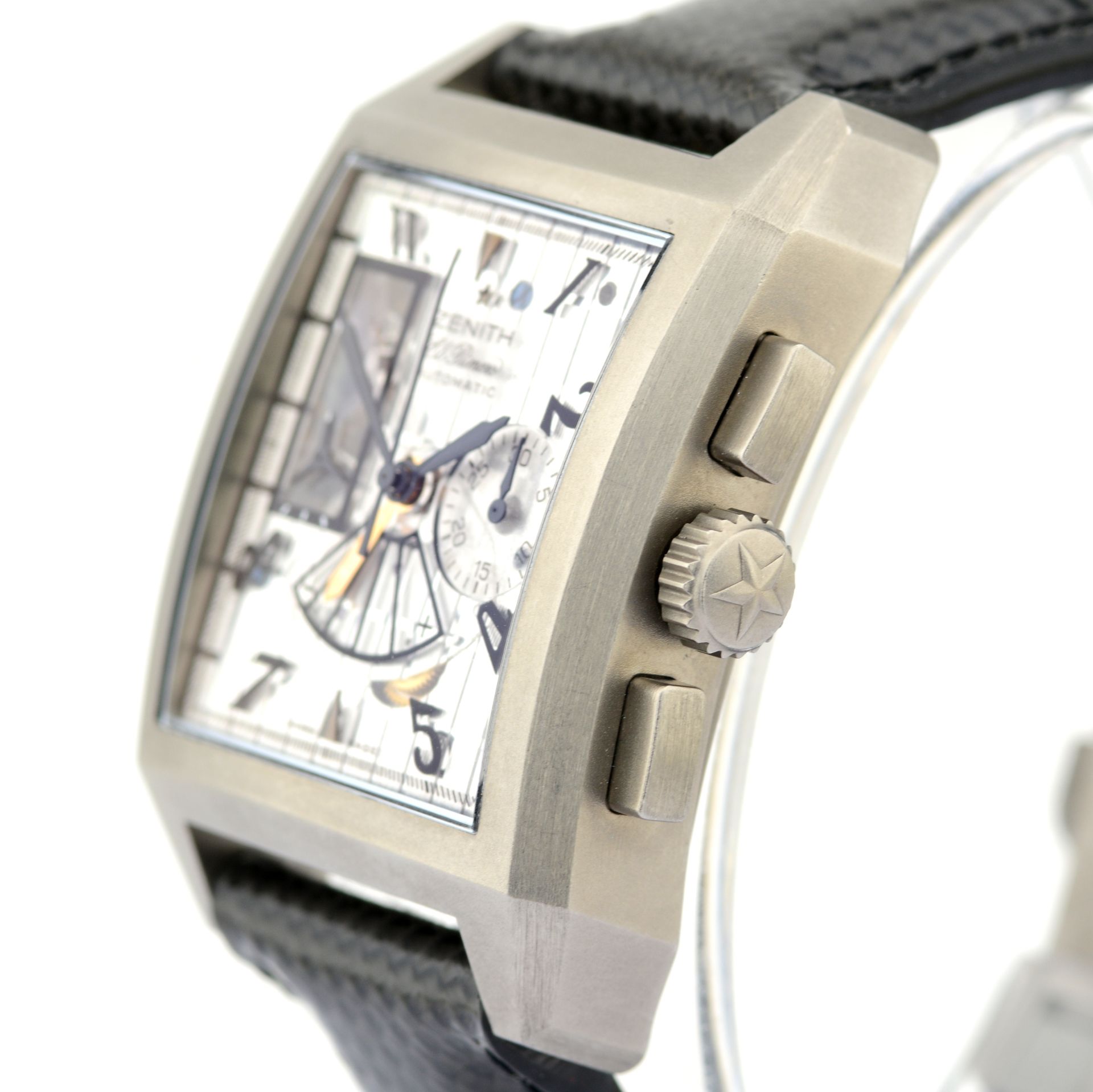 Zenith / Port Royal Open Concept - Gentlmen's Titanium Wrist Watch - Image 3 of 13