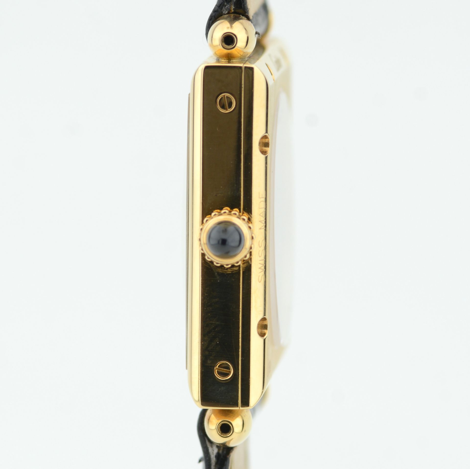 Cartier / Cartier Tank Obus Yellow Gold CPCP Mechanique - Unisex Yellow gold Wrist Watch - Image 3 of 11