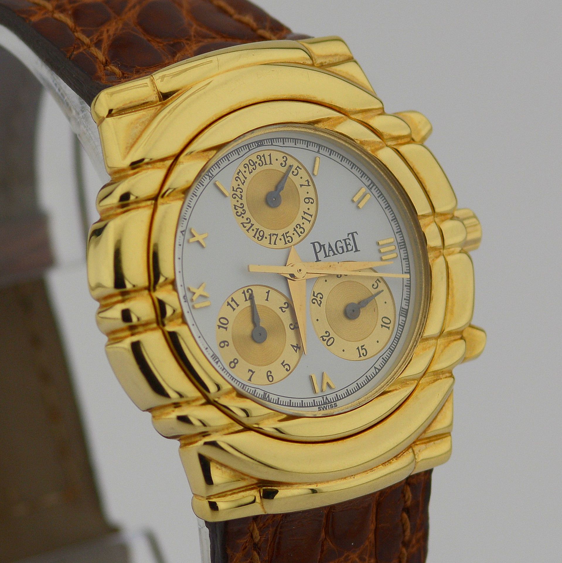 Piaget / Tanagra Chronograph - Lady's Yellow gold Wrist Watch - Image 10 of 15