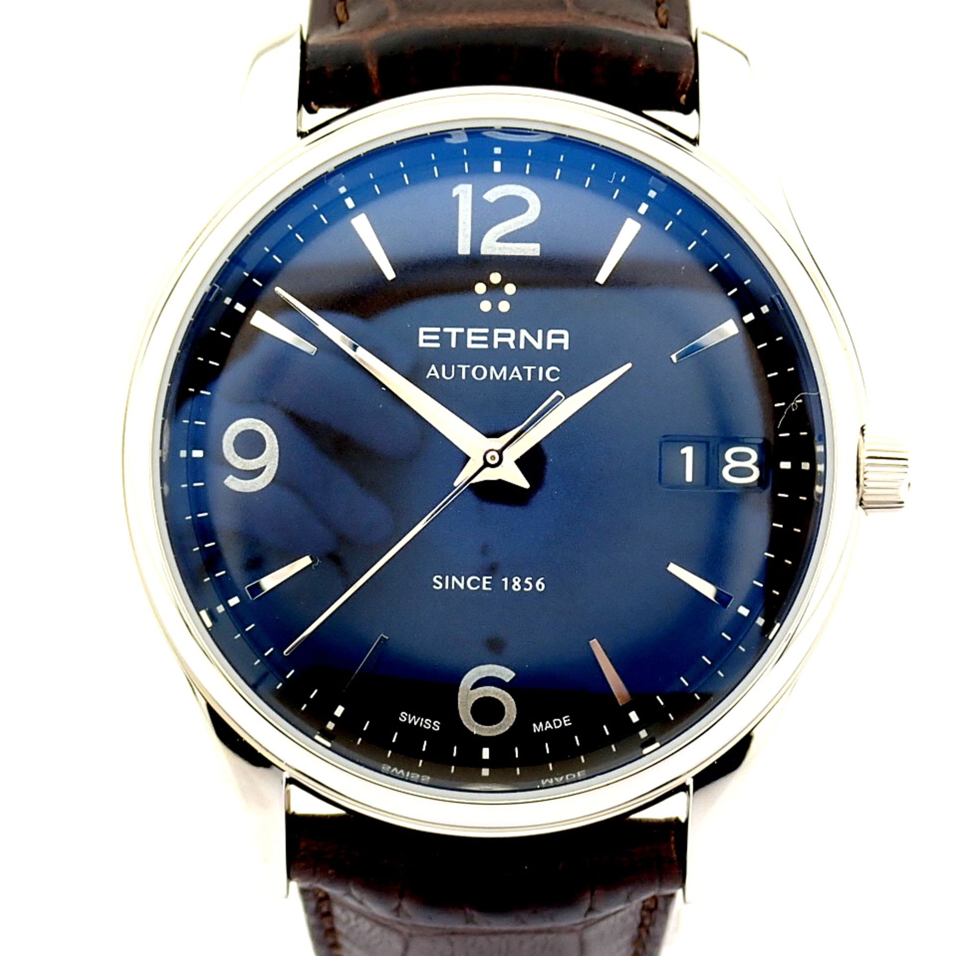 Eterna / Vaughan Big Date 7630.41 - Gentlmen's Steel Wrist Watch - Image 11 of 11