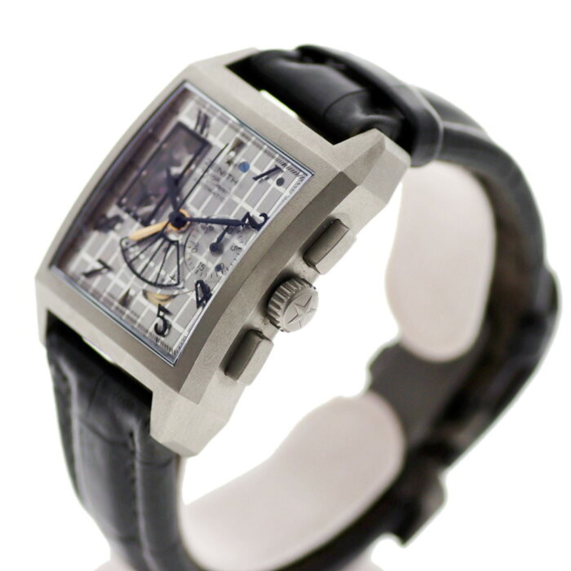 Zenith / Port Royal Open Concept - Gentlmen's Titanium Wrist Watch - Image 7 of 13