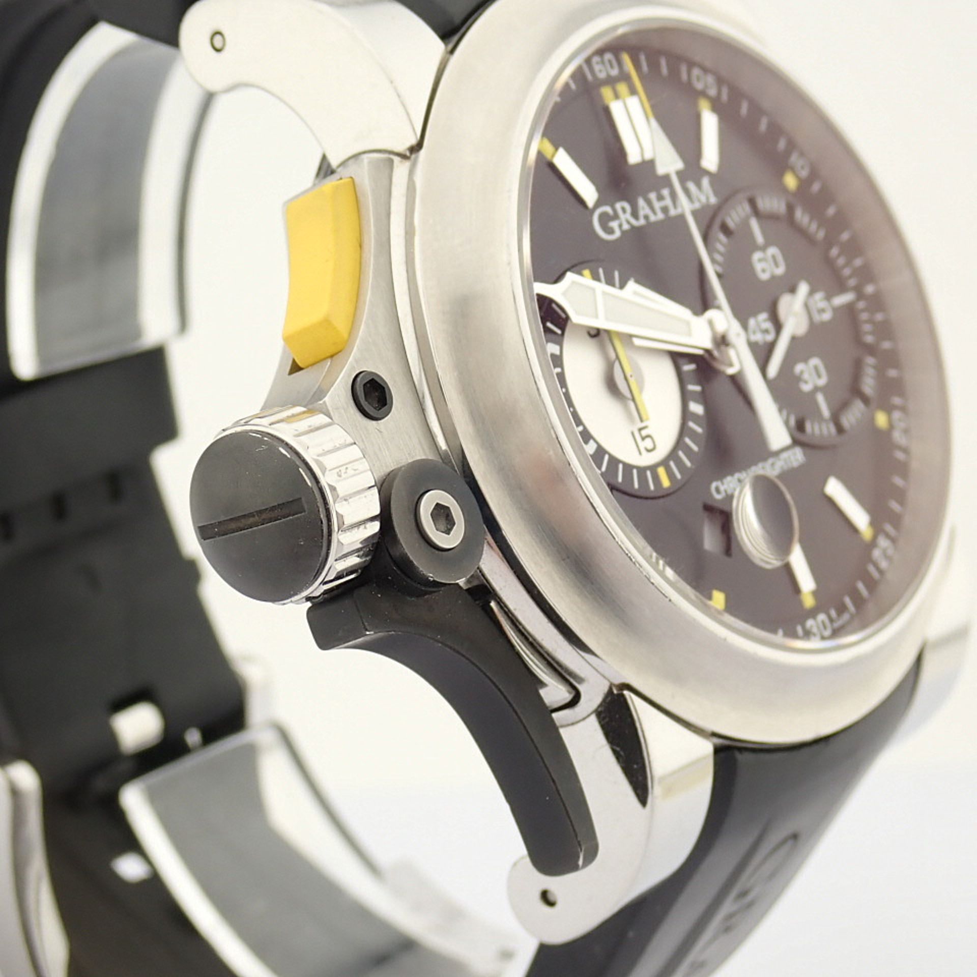 Graham / Chronofighter RAC Trigger - Gentlmen's Steel Wrist Watch - Image 11 of 14