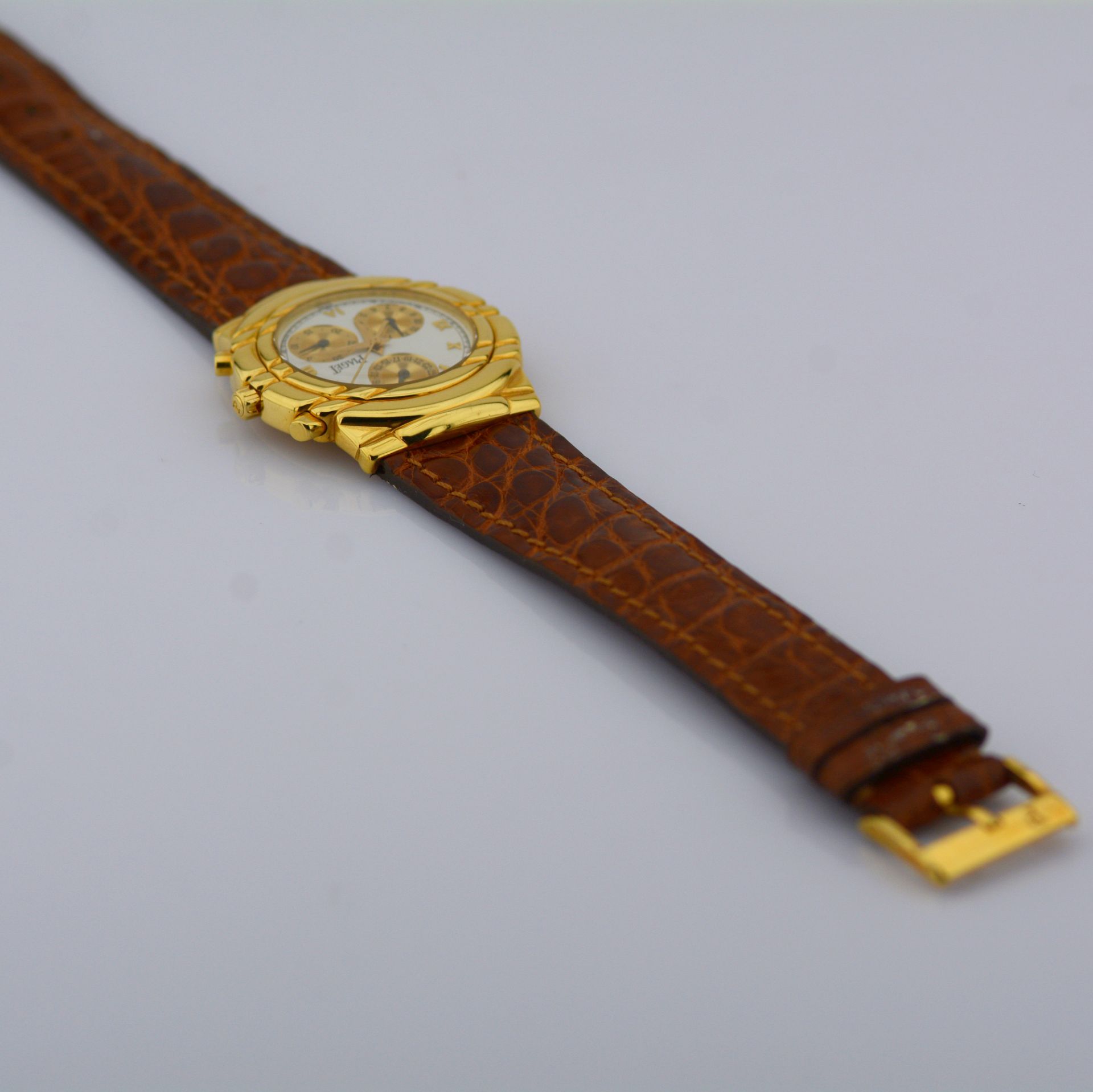 Piaget / Tanagra Chronograph - Lady's Yellow gold Wrist Watch - Image 14 of 15