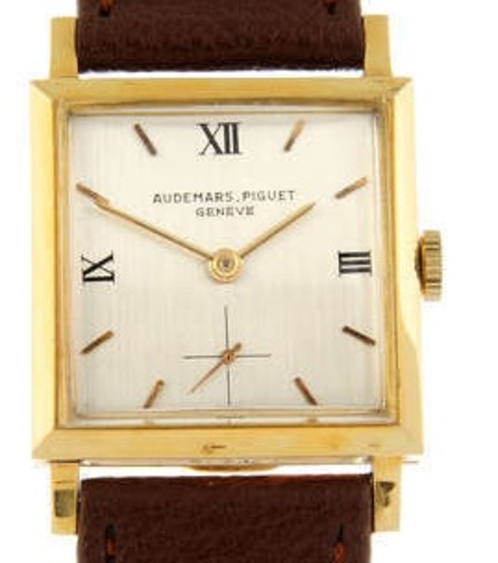 Audemars Piguet / Vintage - Square - Sub Second - Unisex Yellow gold Wrist Watch