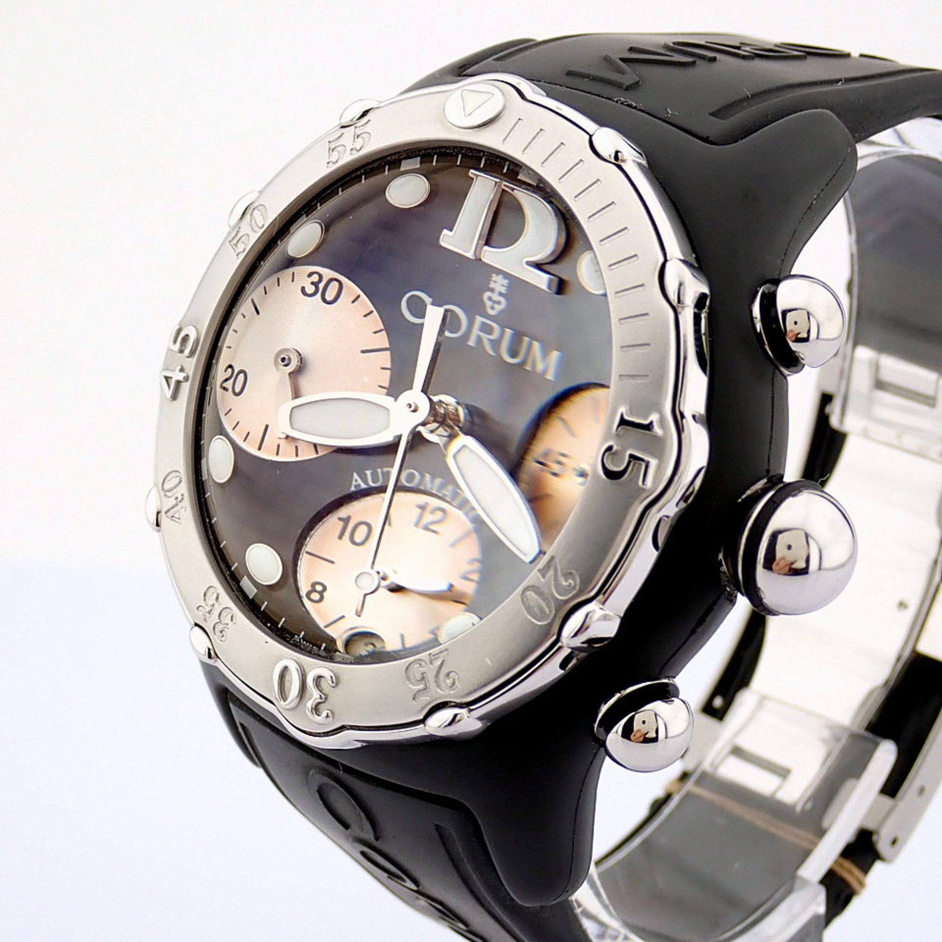 Corum / Midnight Chronograph Diver Taucher - Gentlmen's Steel Wrist Watch - Image 9 of 12