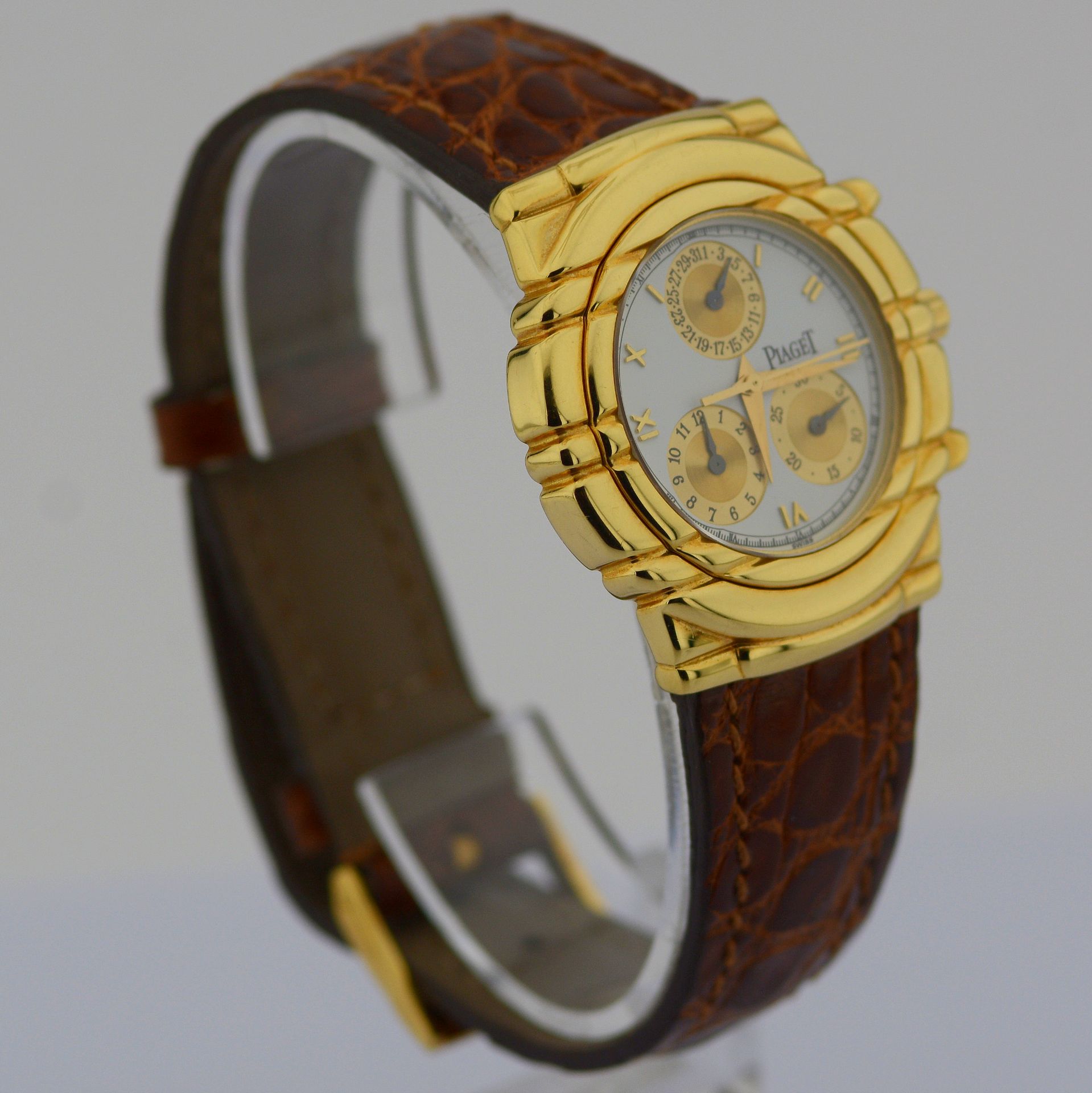 Piaget / Tanagra Chronograph - Lady's Yellow gold Wrist Watch - Image 9 of 15