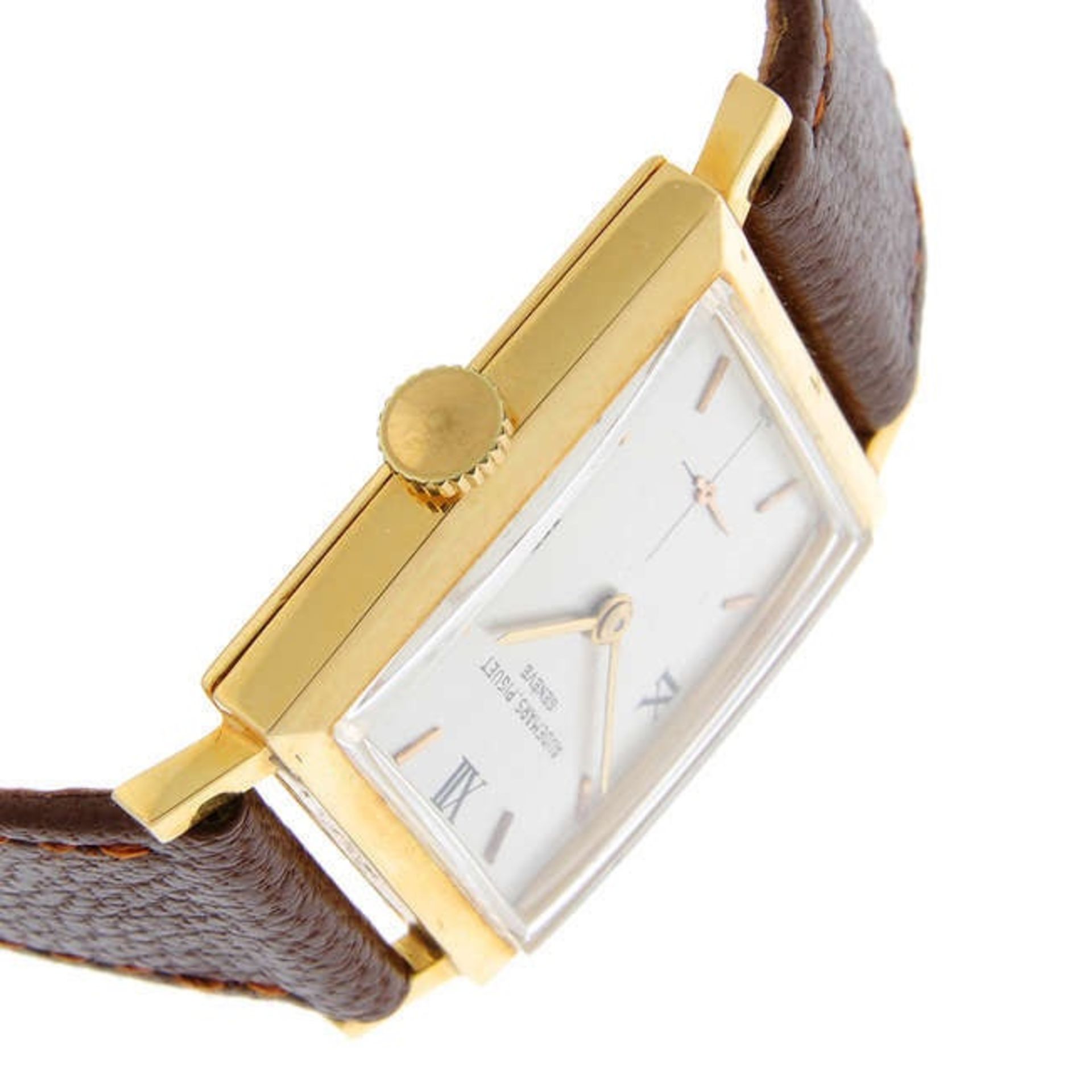 Audemars Piguet / Vintage - Square - Sub Second - Unisex Yellow gold Wrist Watch - Image 3 of 5