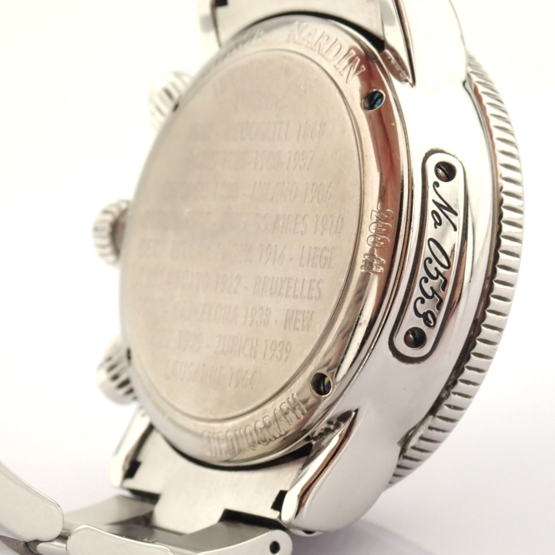 Ulysse Nardin / Marine Chronograph 353 22 - Gentlmen's Steel Wrist Watch - Image 15 of 16